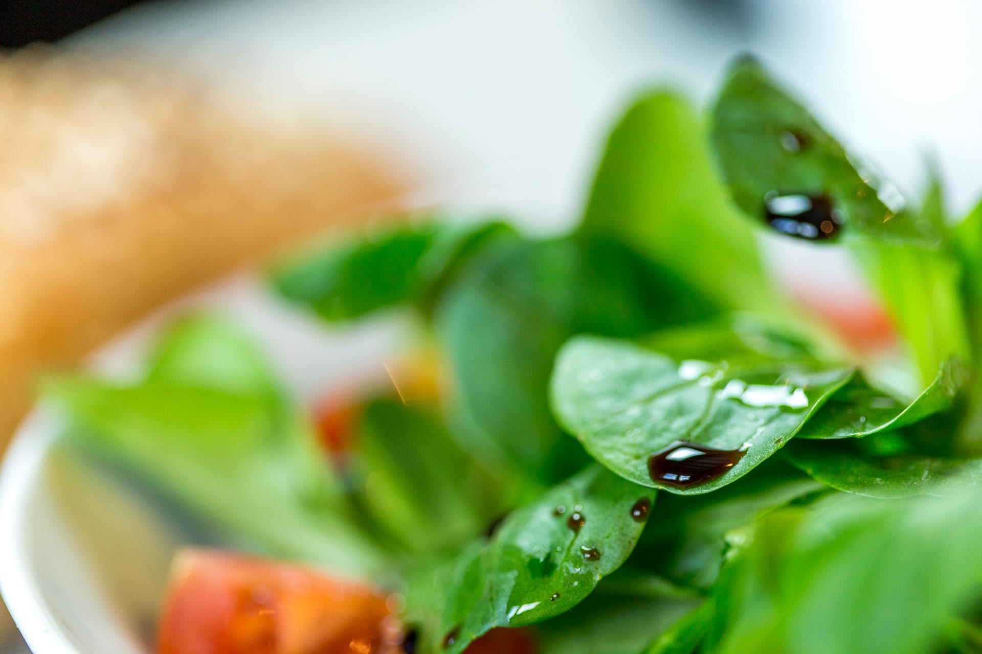 Salade verte et croquante du Domaine d'Ablon
