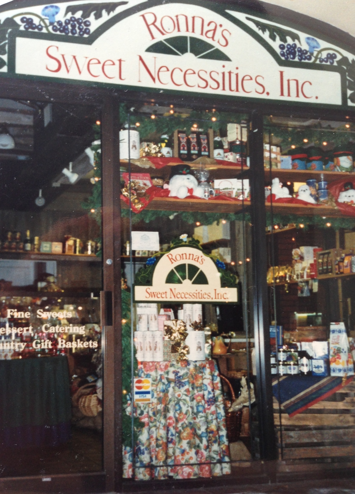 Ronna's Sweet Necessities in Scarsdale, NY ('90-'96)
