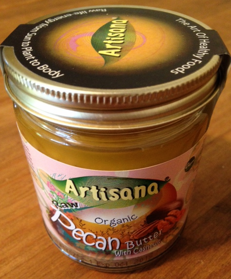 This raw, organic nut butter is made exclusively of nuts.