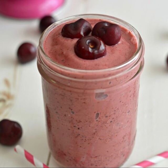 One of my favorite nutrient-rich smoothies to share, and the entry point for sharing how delicious and fueling dairy-free drinking can be, is this Cherry Almond Butter Smoothie. &hearts;️🌱&hearts;️
A heart-healthy treat for your funny valentine. 🍒C