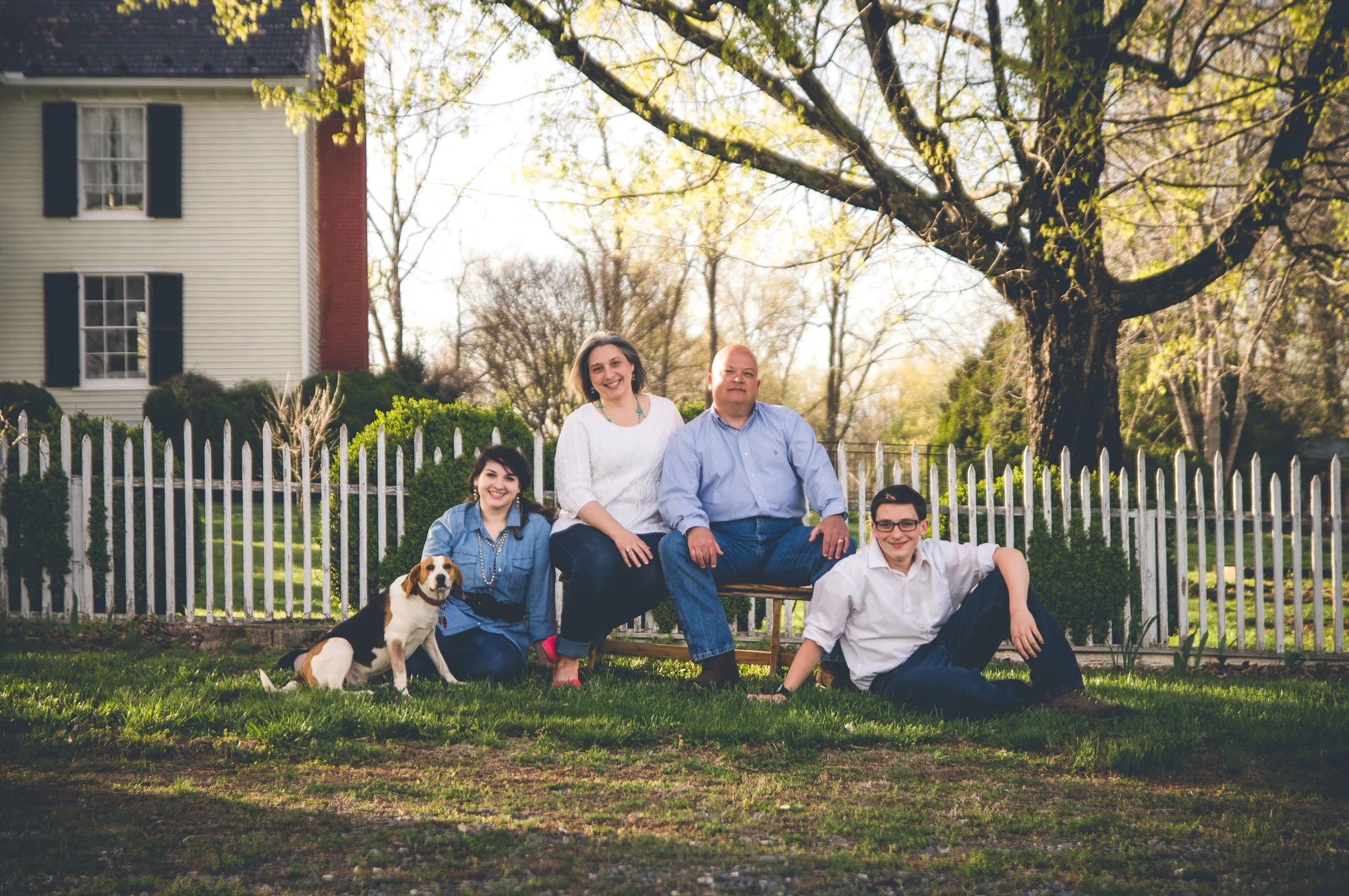 Casper Family Session in Cedar Forest, VA