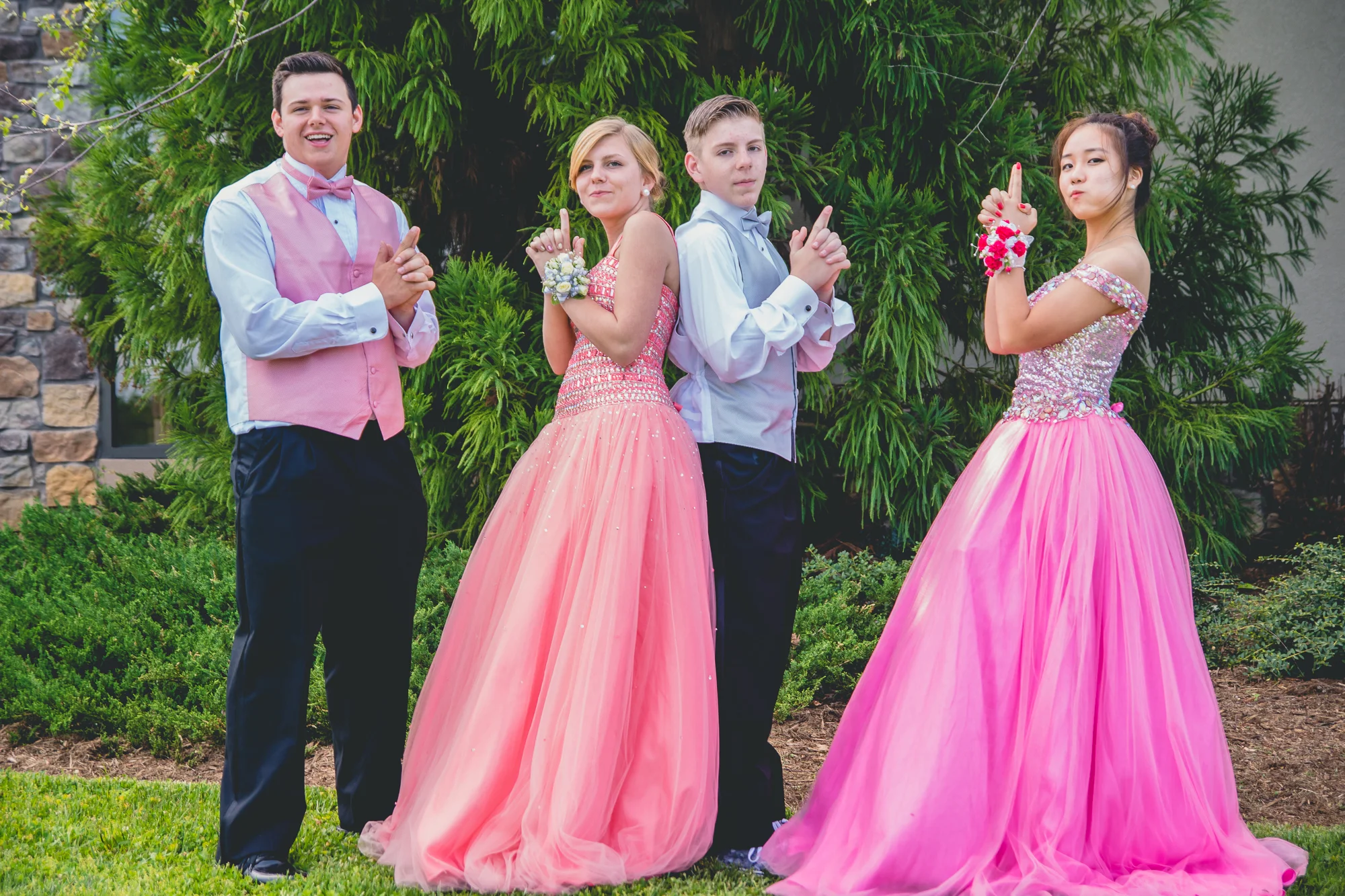 Forest, VA | Faith Christian Academy Banquet with Tabby & Josh + Jubin & Pacey 