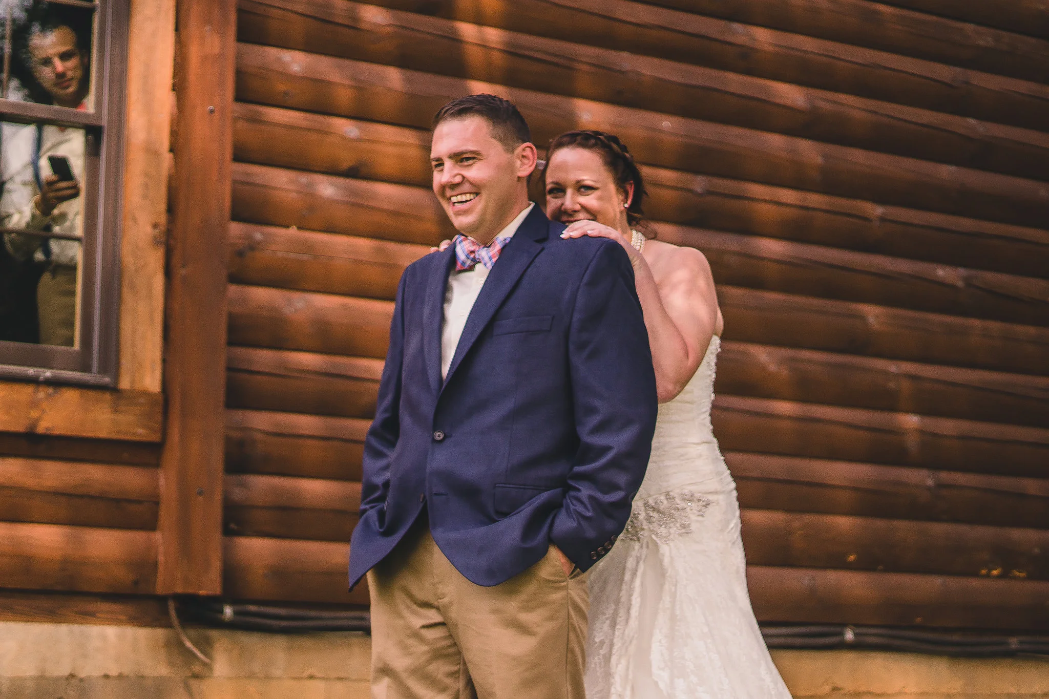 Melissa &amp; Jason's Wedding at Glenburn Farm, Pt. III: First Look | Lynchburg Wedding Photographers in Roanoke