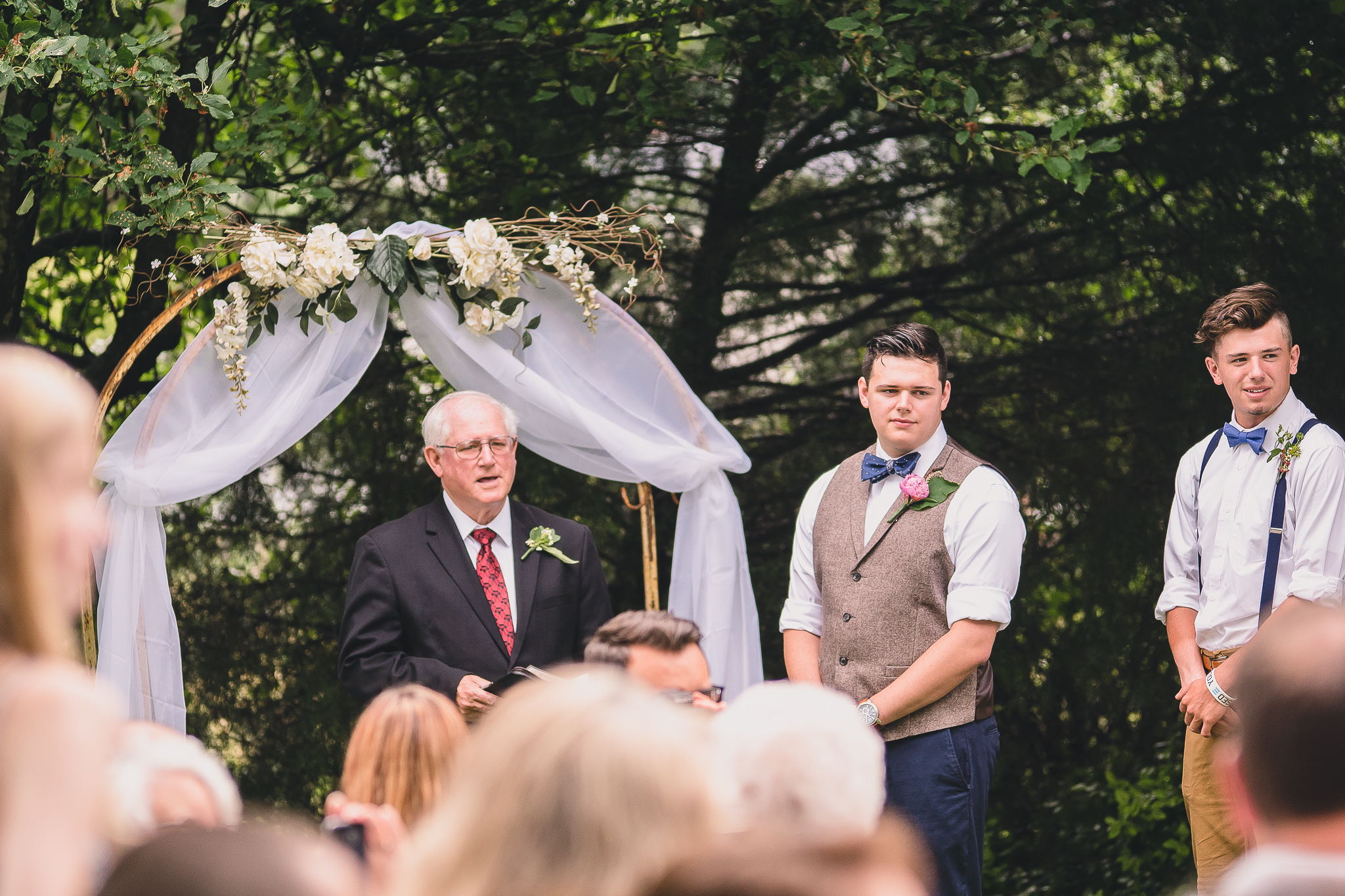 rustic backyard wedding lynchburg va by jonathan hannah photography