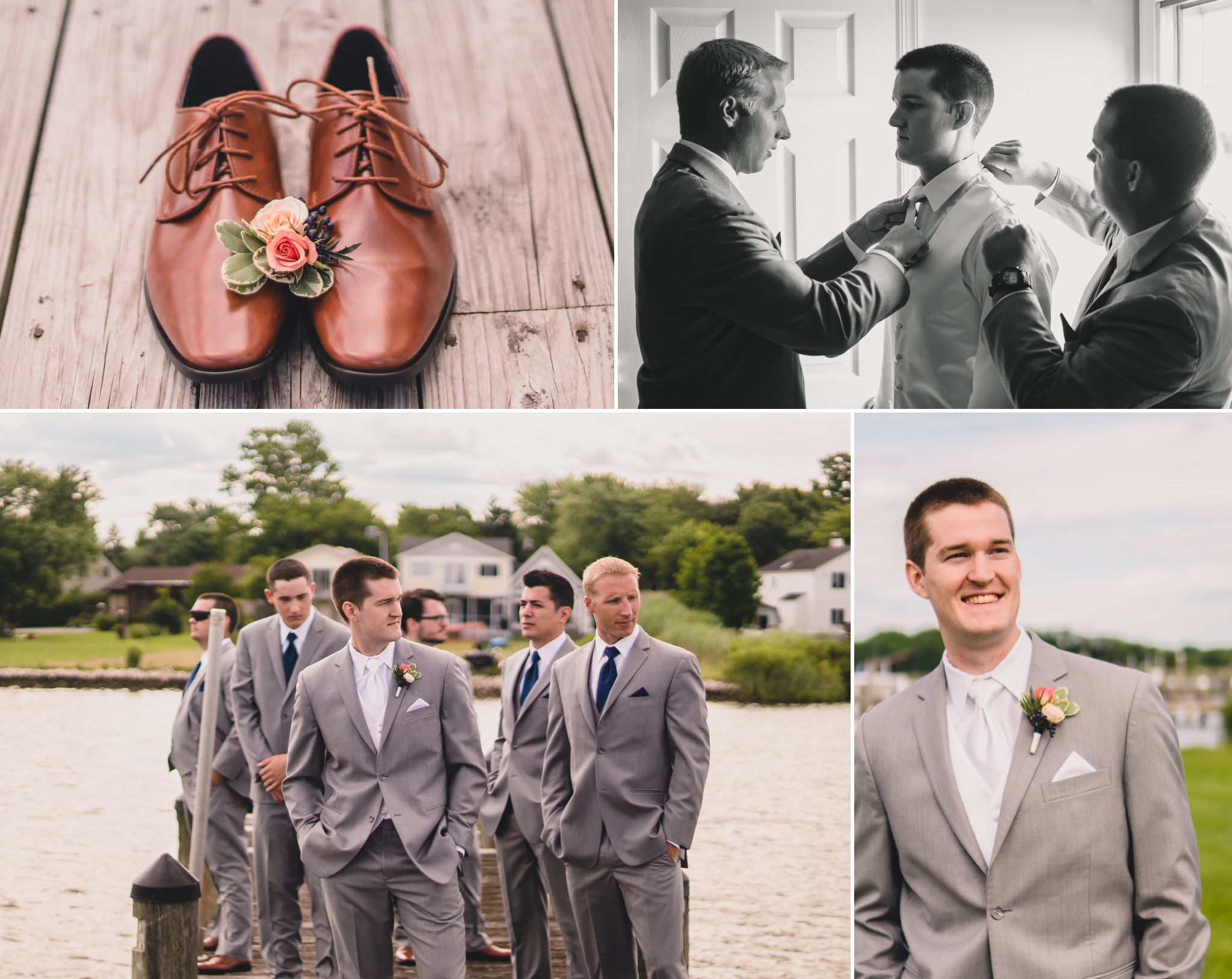 chesapeake bay wedding at silver swan bayside kent island maryland