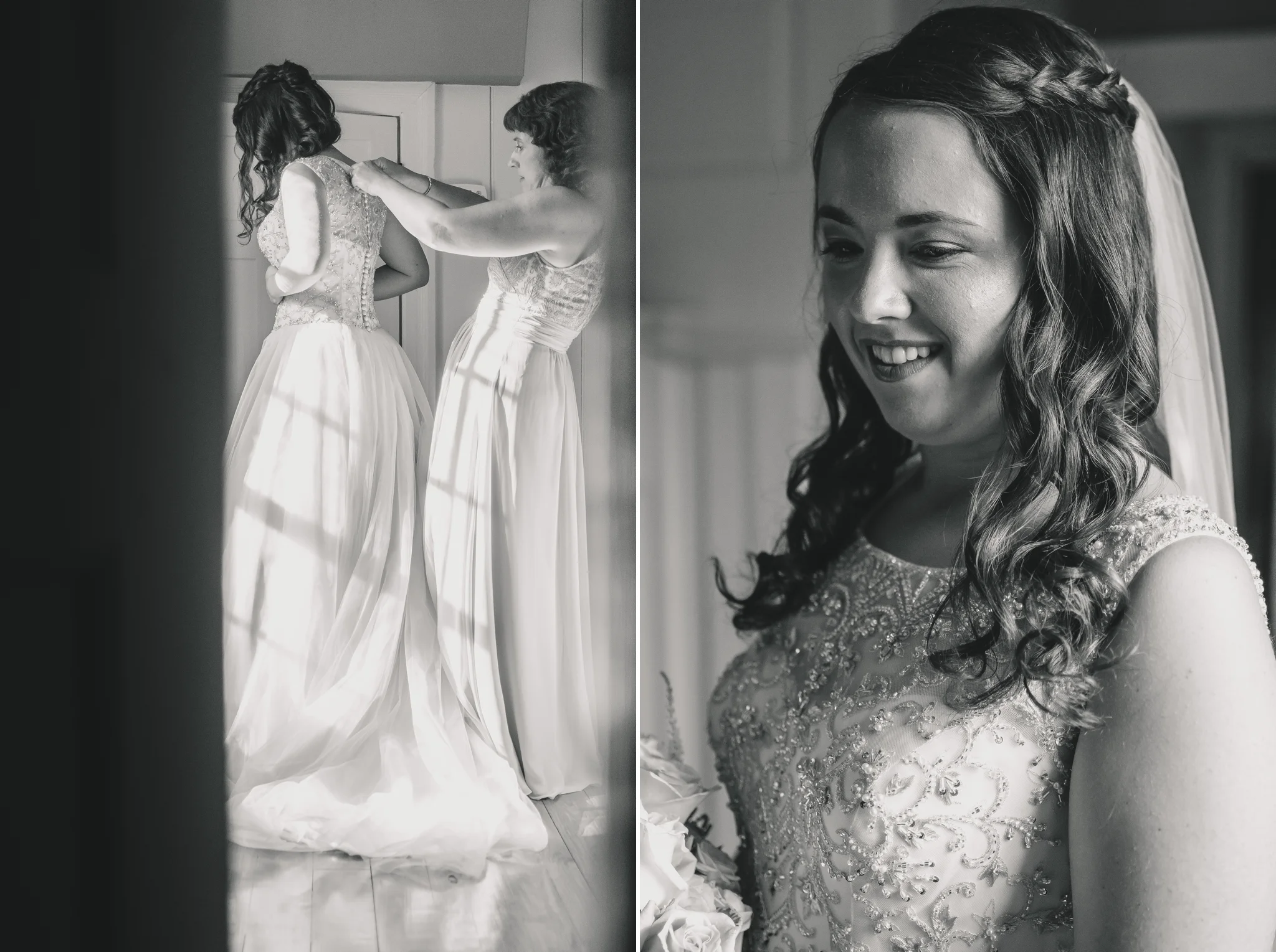 Derrick &amp; Leah's Elegant Waterfront Wedding, Pt. I: Getting Ready | Lynchburg Wedding Photographers at Silver Swan Bayside, Maryland
