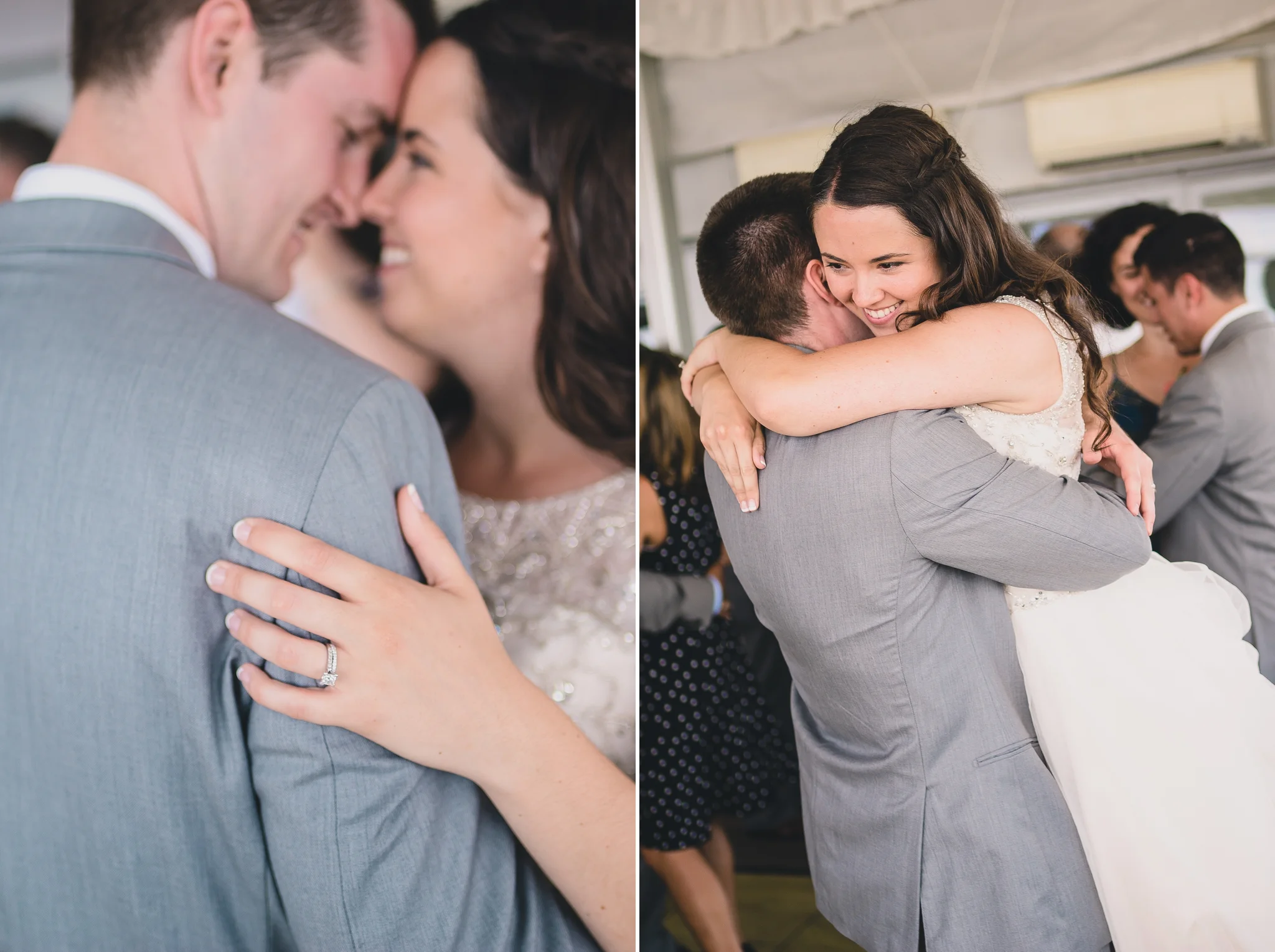 Derrick &amp; Leah's Elegant Waterfront Wedding, Pt. IV: The Reception | Lynchburg Wedding Photographers at Silver Swan Bayside, Maryland
