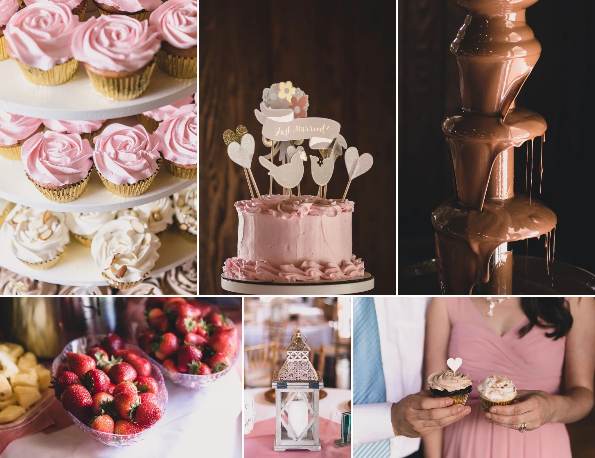 military wedding details in blush pink and navy at mead lake lodge in rustburg virginia by jonathan hannah photography