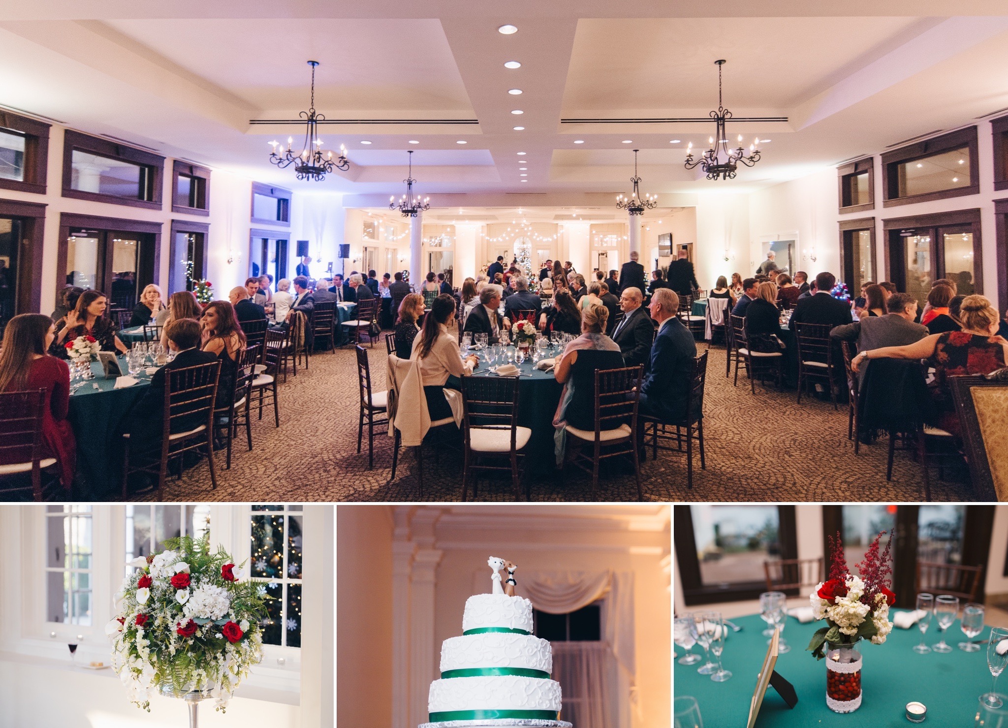 Scott and Brynn's Winter Estate Wedding at Whitehall Estate in Bluemont VA by Jonathan Hannah Photography