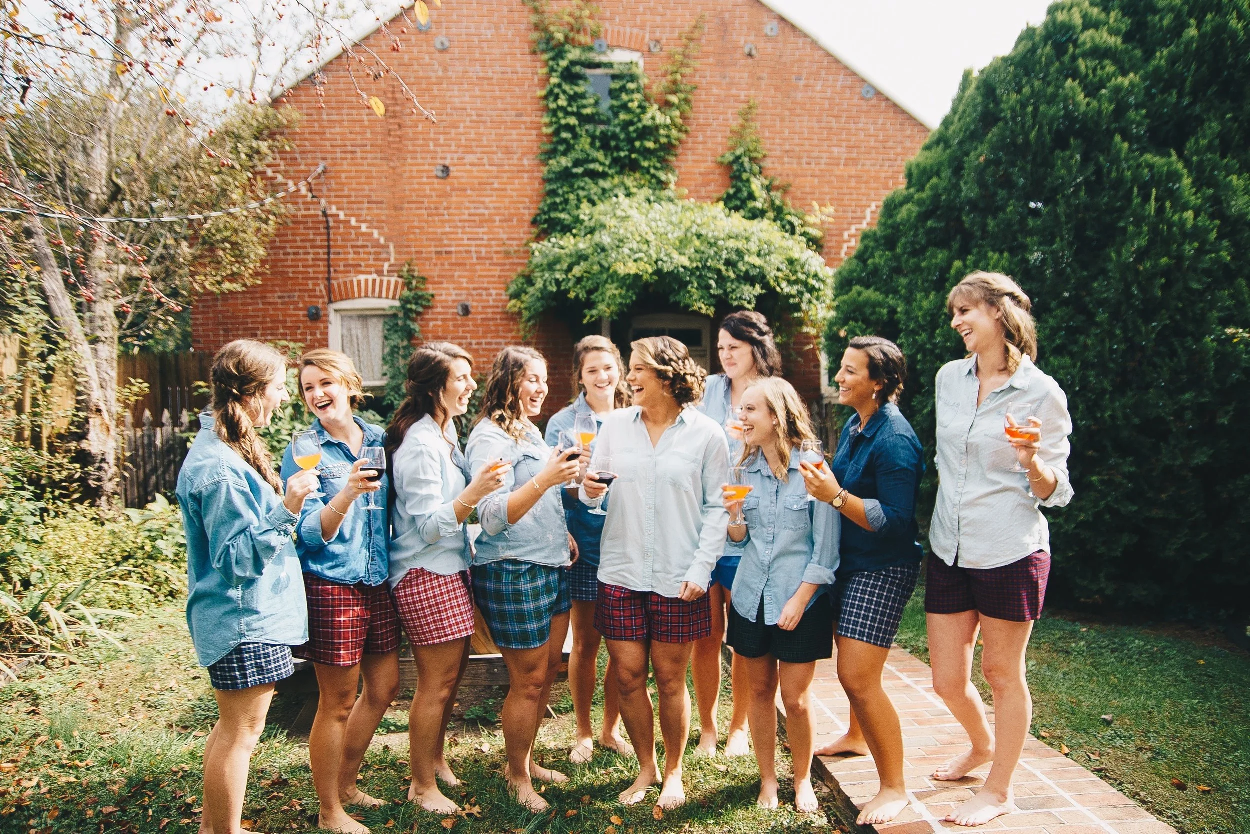 Andrew &amp; Jane's Rustic Orchard Wedding, Pt. I: Getting Ready | Lynchburg Wedding Photographers at the Historic Round Barn in Gettysburg, PA