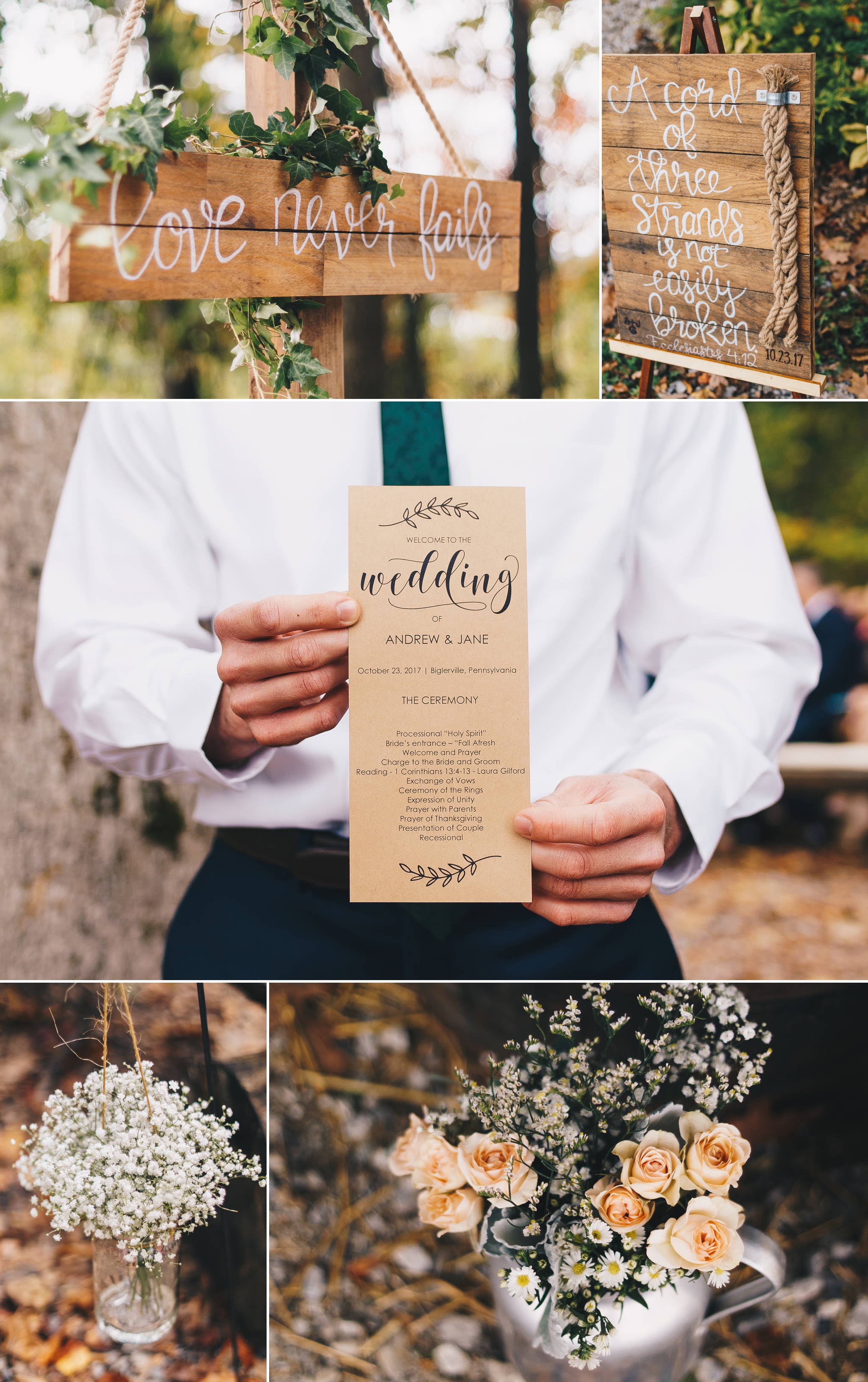 shabby chic rustic apple orchard wedding at round barn gettysburg pa by jonathan hannah photography