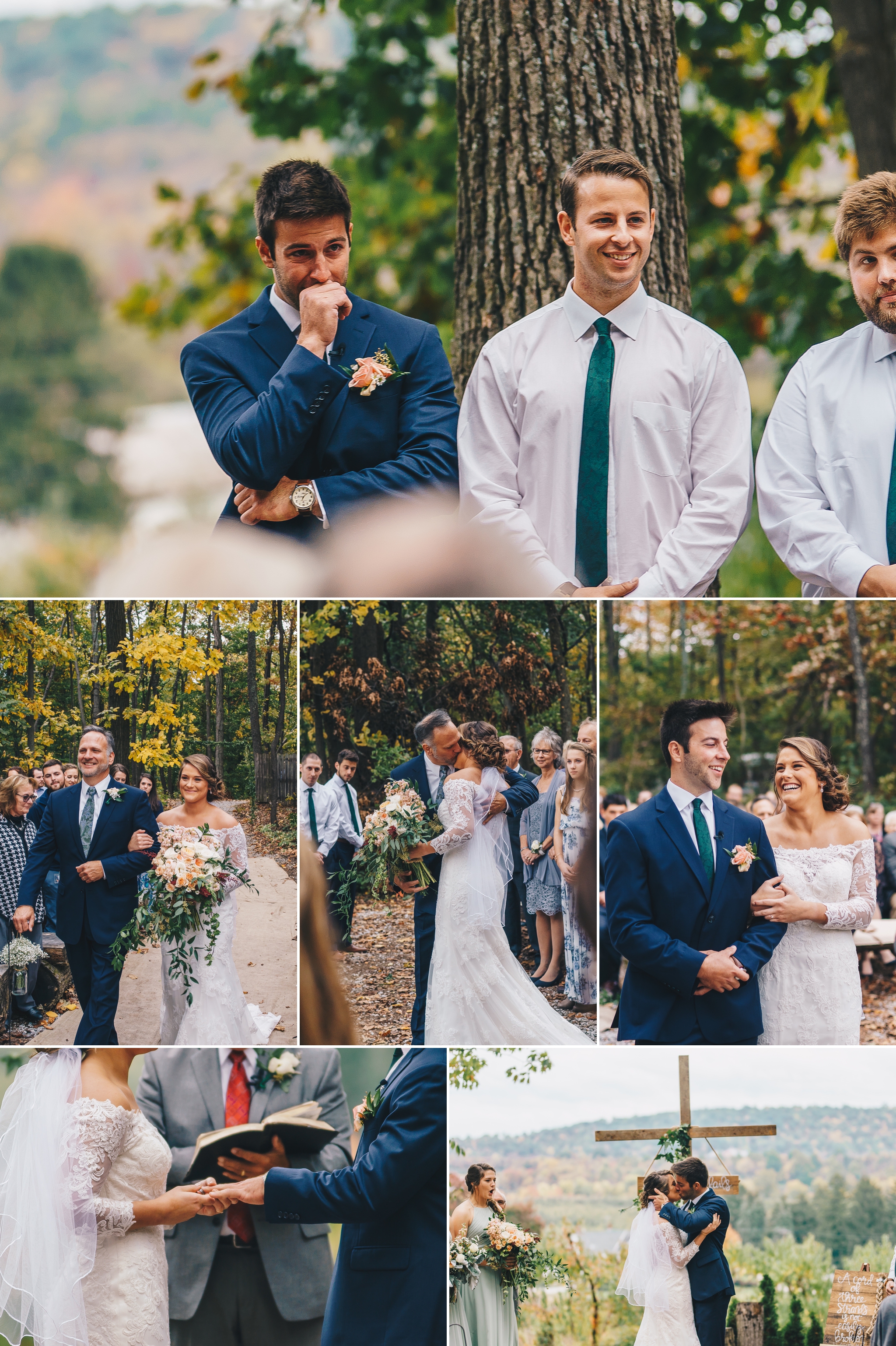 shabby chic rustic apple orchard wedding at round barn gettysburg pa by jonathan hannah photography