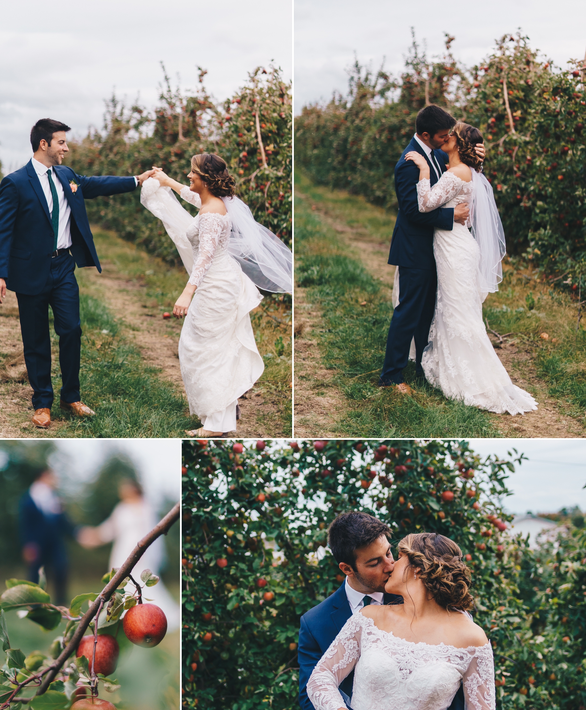 shabby chic rustic apple orchard wedding at historic round barn in gettysburg pa by jonathan hannah photography