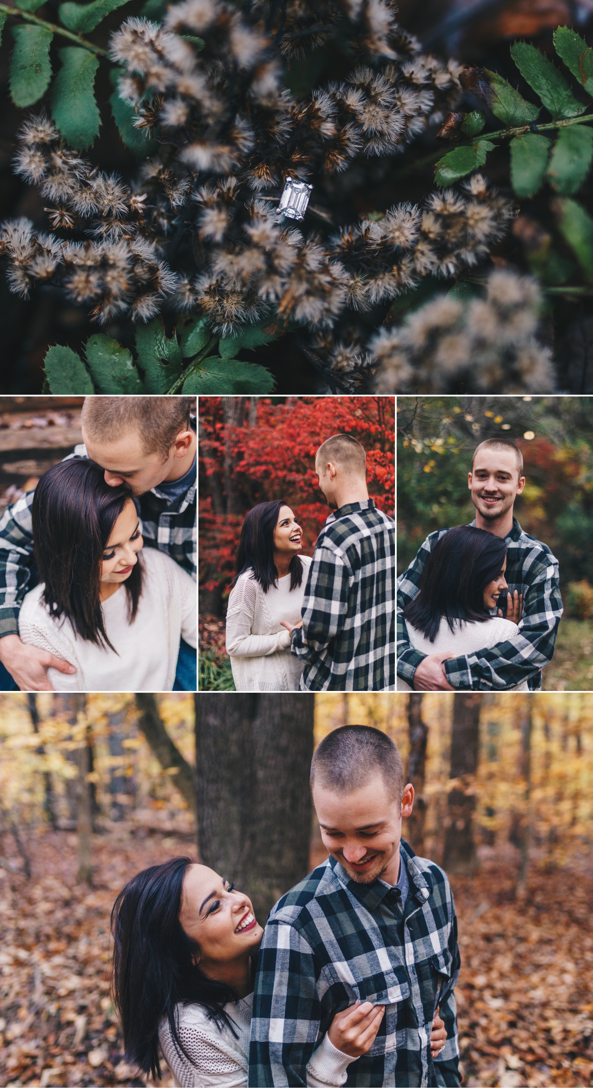 autumn fall engagement session lynchburg va by jonathan hannah photography
