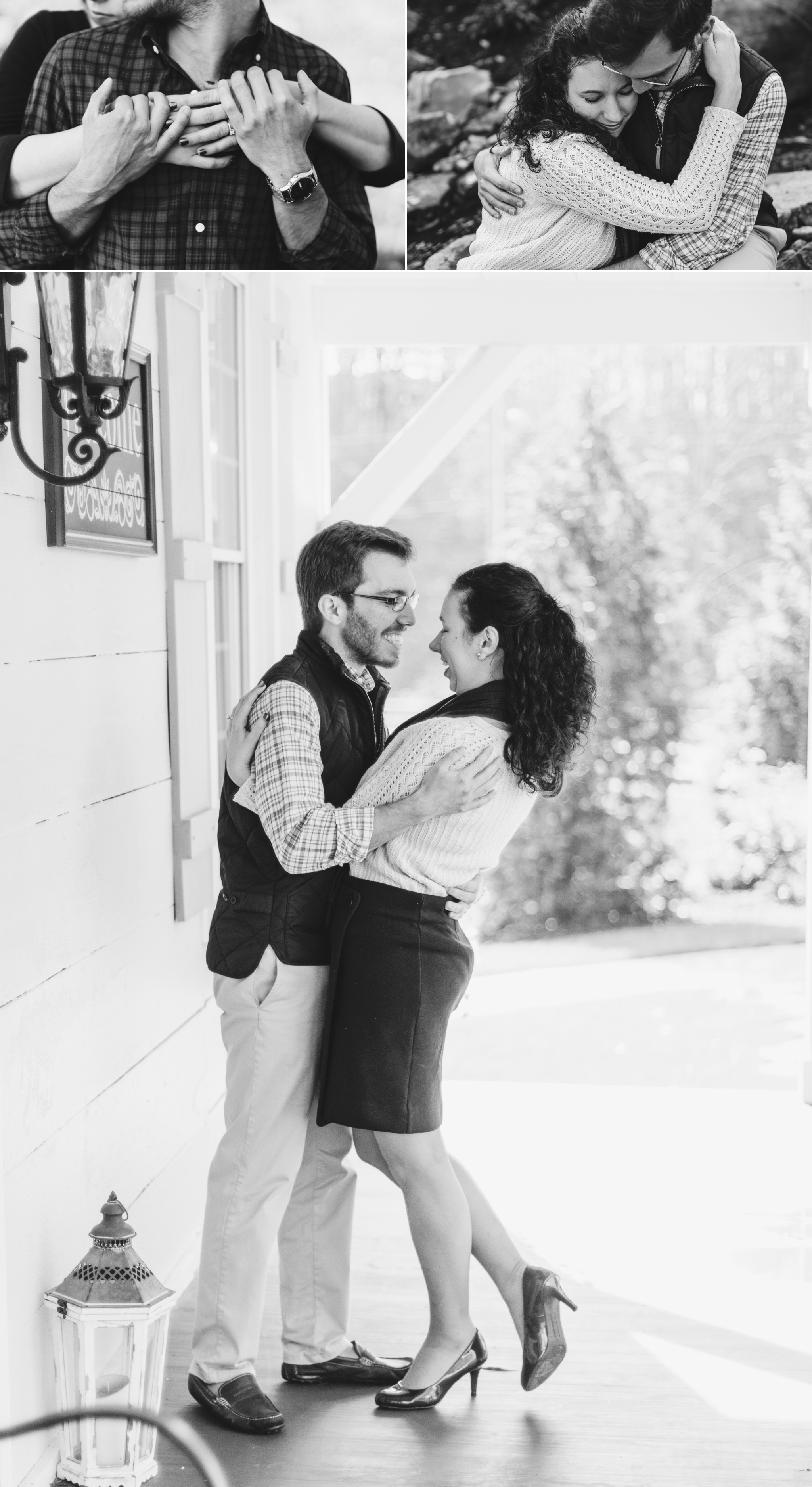simple elegant fun engagement session at bella rose plantation lynchburg va by jonathan hannah photography