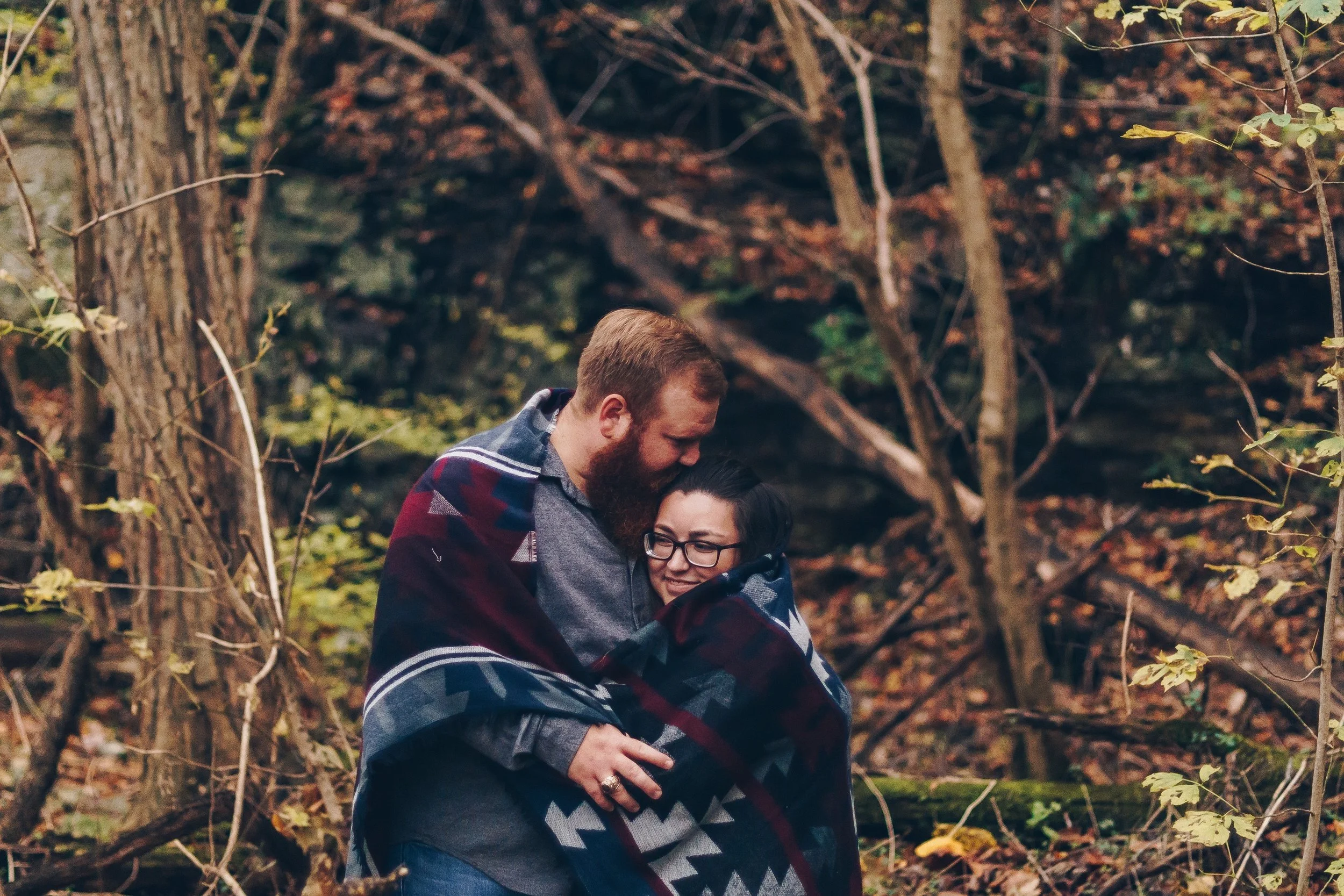 Taylor &amp; Ashleigh's Engagement Session | Lynchburg Wedding Photographers on the Blue Ridge Parkway