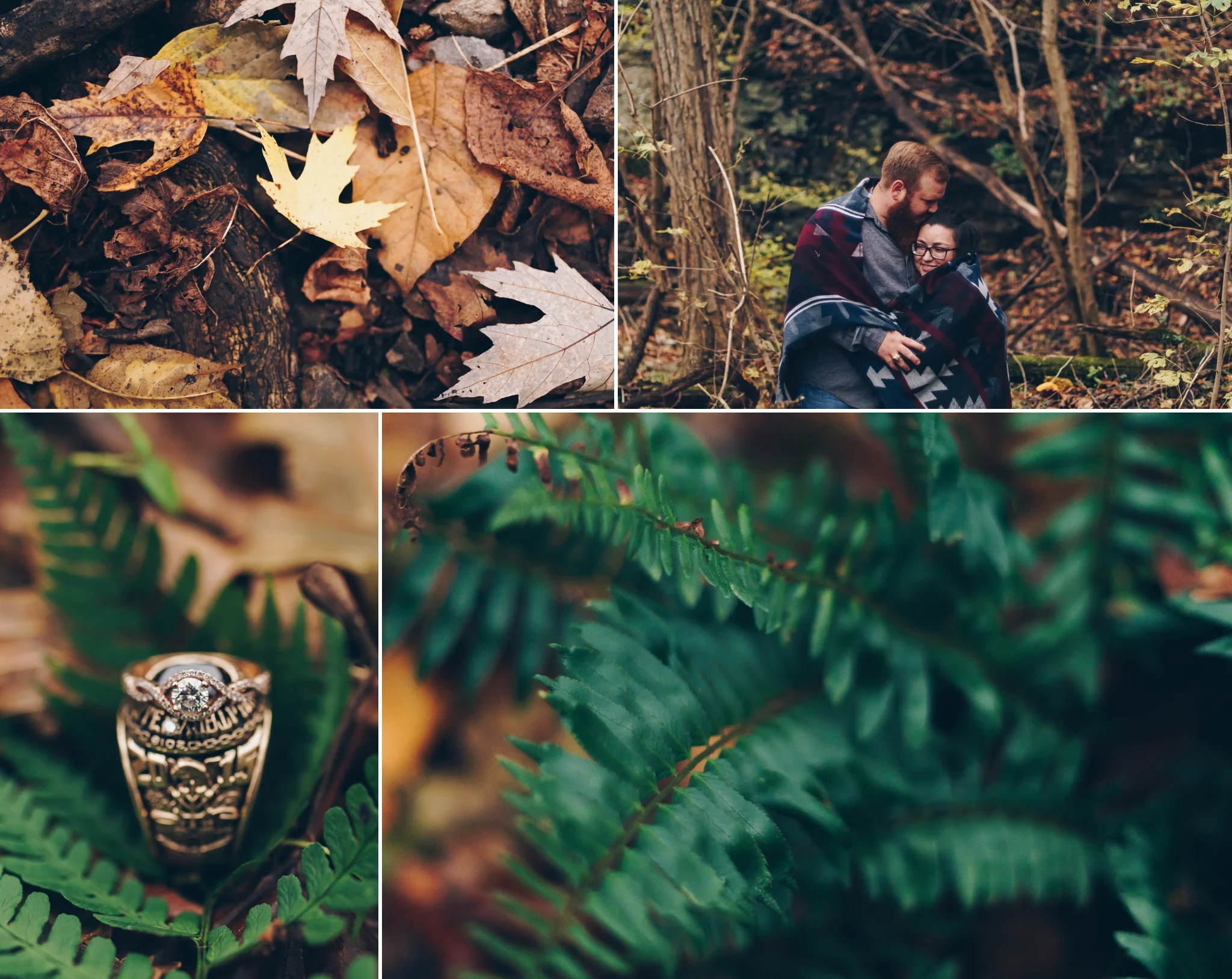 rustic engagement session blue ridge parkway peaks of otter lynchburg va by jonathan hannah photography