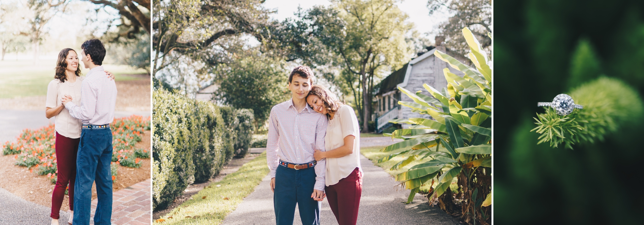 destination engagement session at oak alley plantation new orleans louisiana by jonathan hannah photography