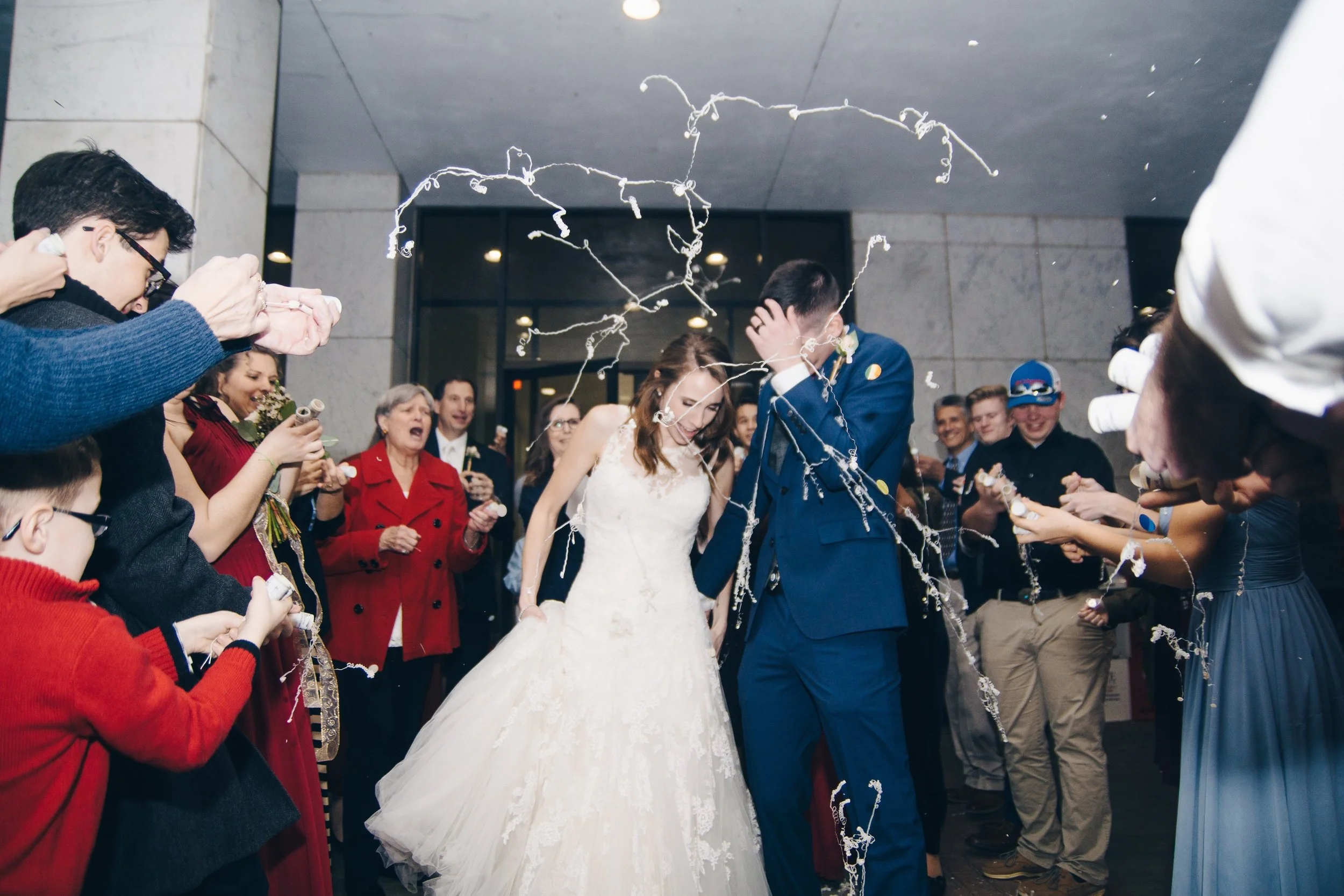 Lucas &amp; Olivia's Rustic Chic Wedding, Pt. III: Reception &amp; Grand Exit | Virginia Wedding Photographers in Lynchburg