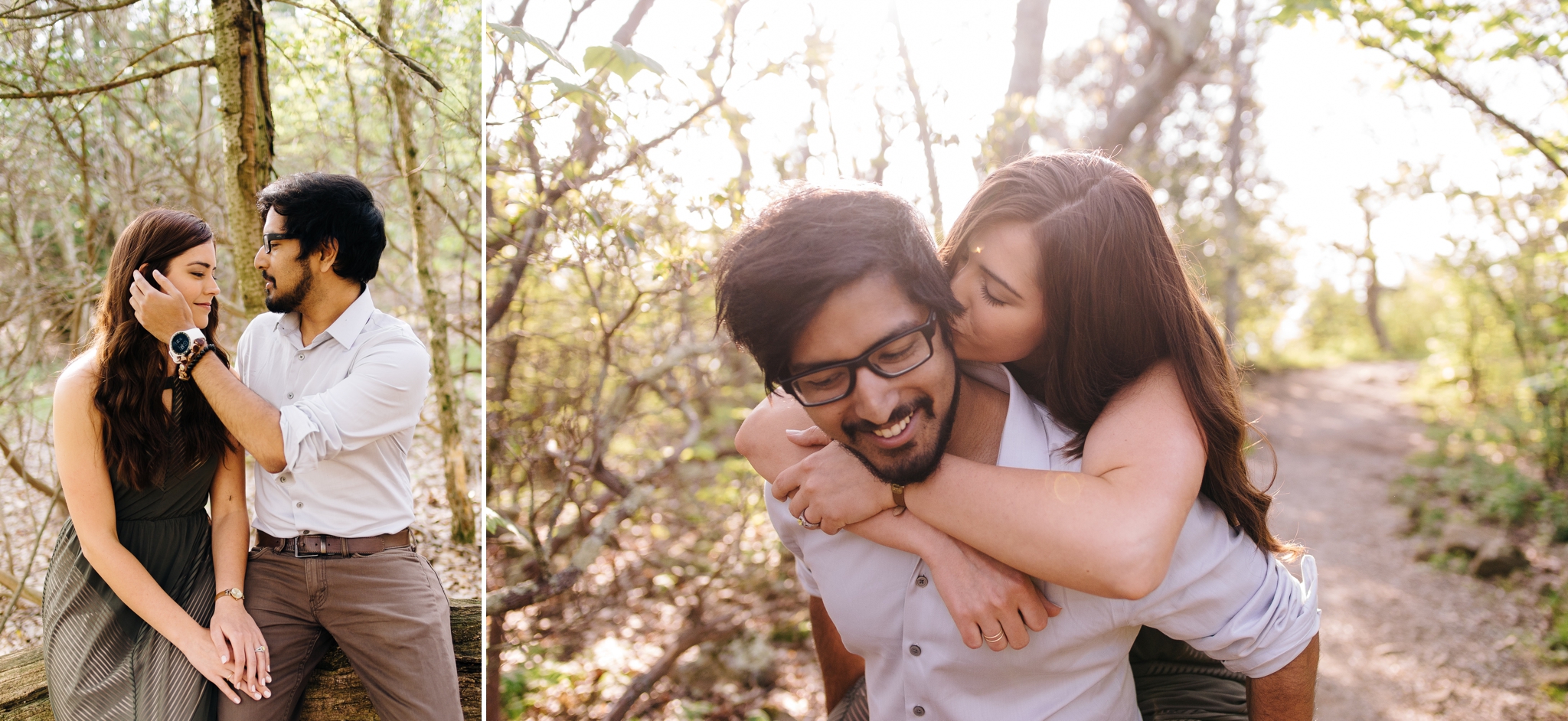 little stony man mountain engagement session shenandoah national park luray virginia jonathan hannah photography