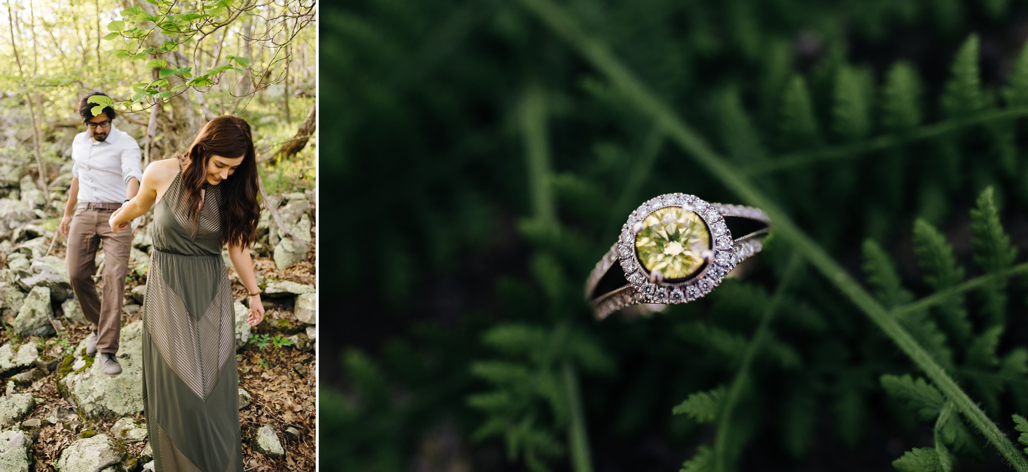 little stony man mountain engagement session shenandoah national park luray virginia jonathan hannah photography