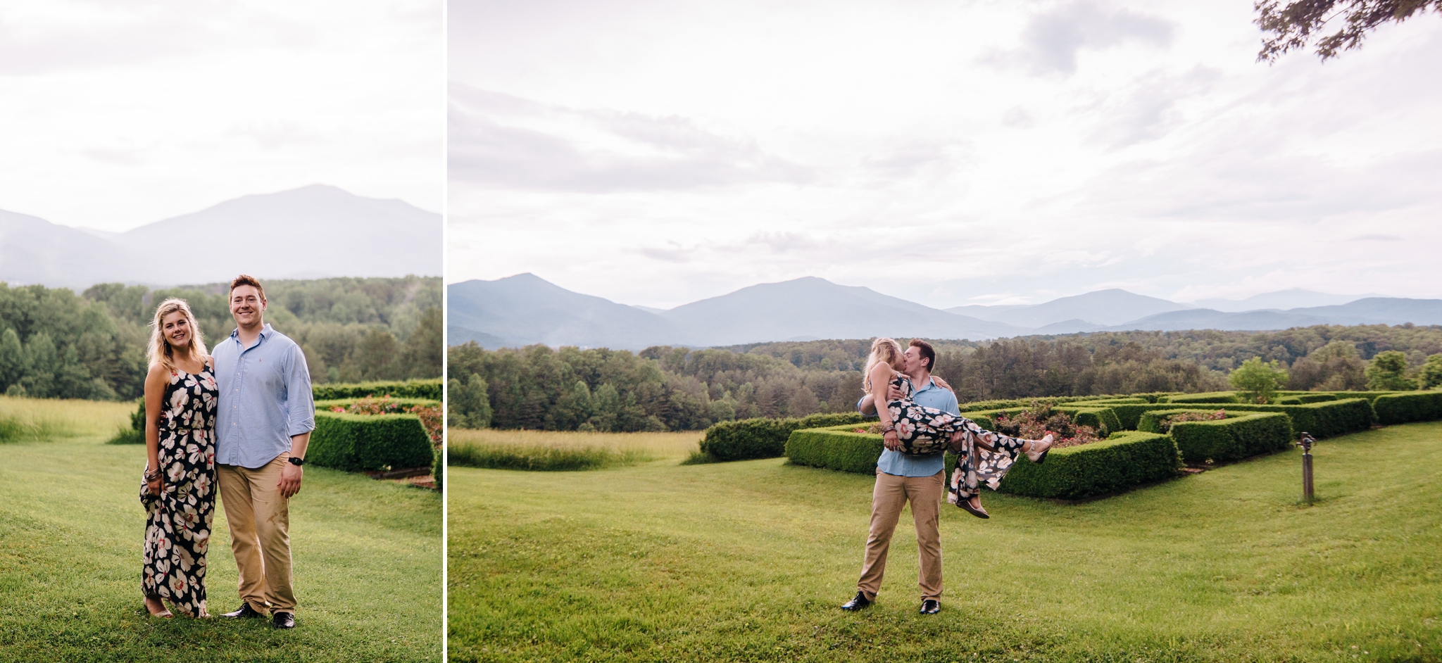 engagement session claytor nature study center bedford lynchburg virginia peaks of otter blue ridge mountains