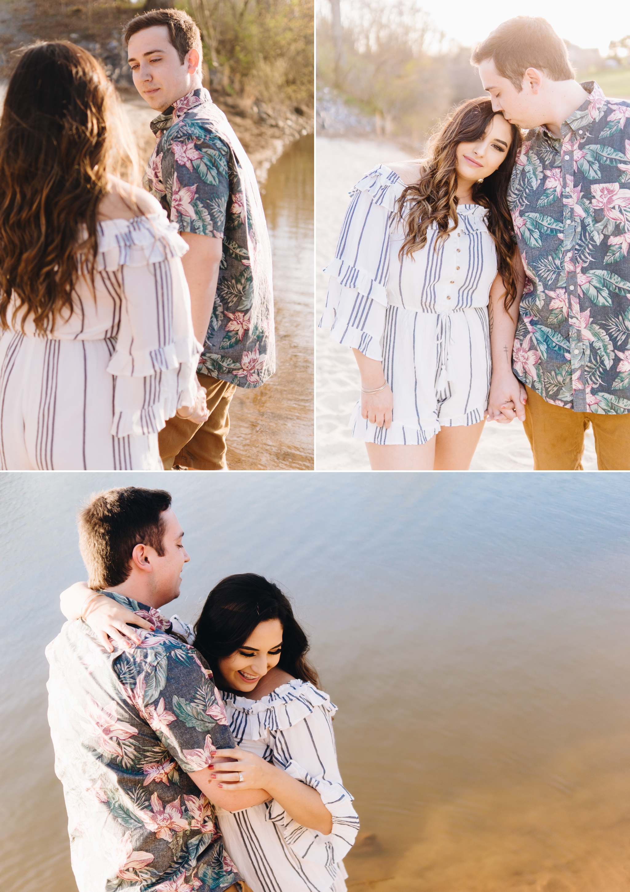 Lynchburg virginia Ivy Lake Forest engagement jonathan hannah wedding photography