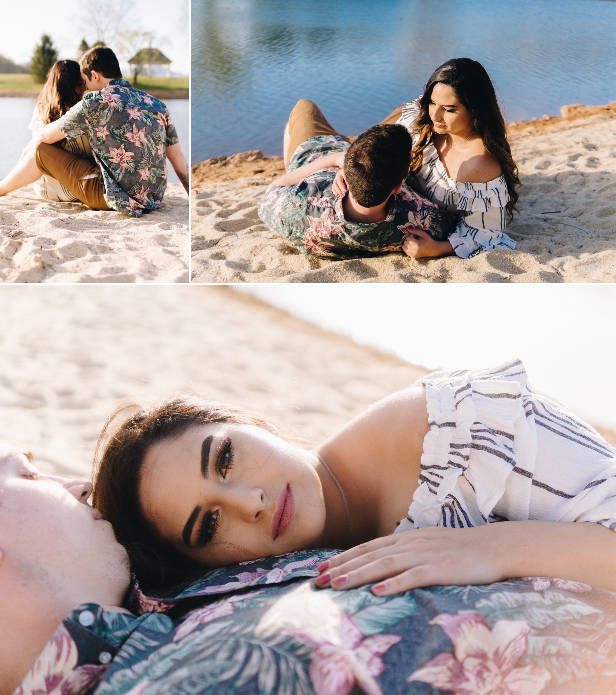 Lynchburg virginia Ivy Lake Forest engagement jonathan hannah wedding photography