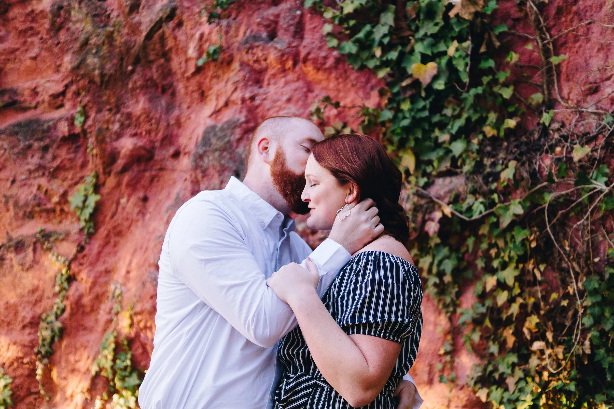 Alden &amp; Jessica's Blue Ridge Engagement Session, Pt. I | Virginia Wedding Photographers in Downtown Lynchburg
