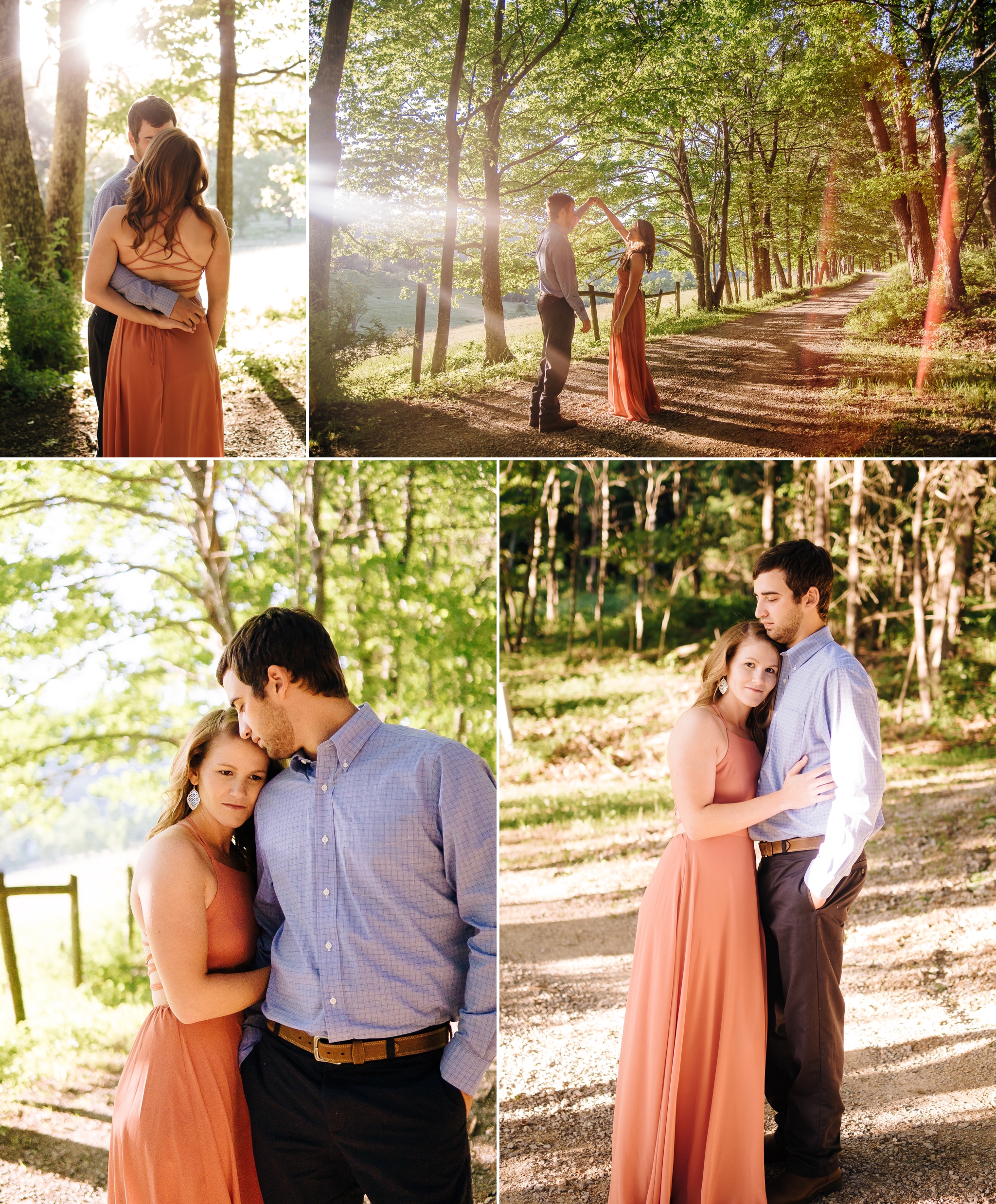 Virginia Mountain Top Engagement Lynchburg VA Jonathan Hannah Wedding Photography