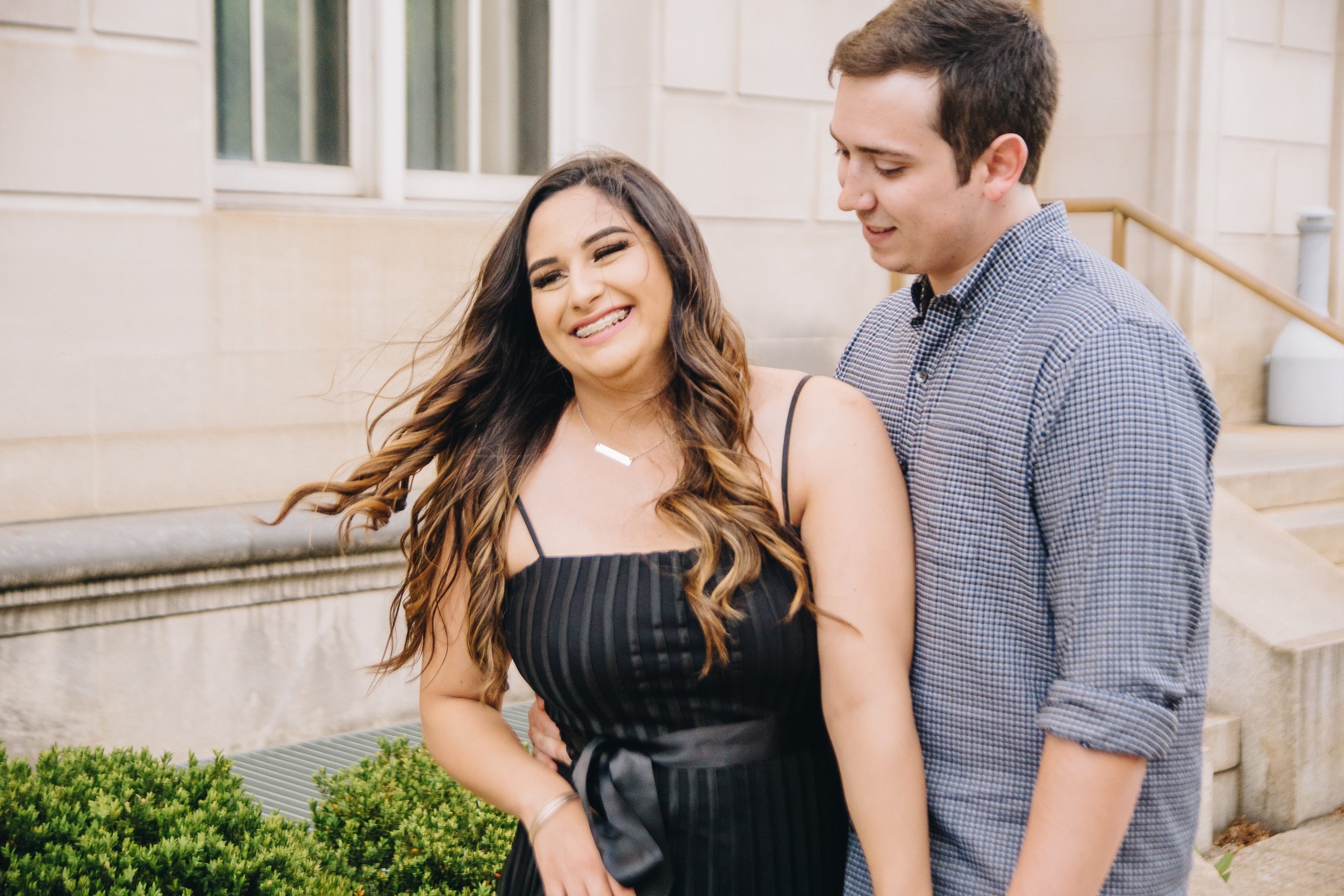 Lynchburg virginia downtown engagement jonathan hannah wedding photography