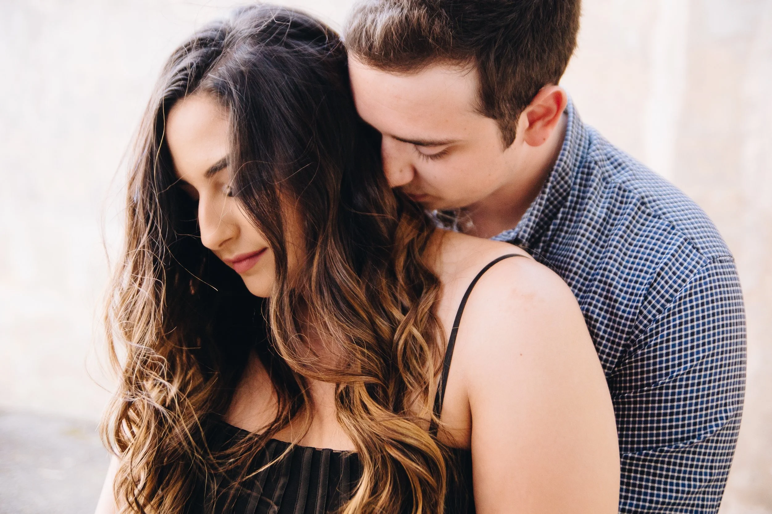 Brandon &amp; Anna's Classic Spring Engagement Session, Pt. I: The City | Virginia Wedding Photographers