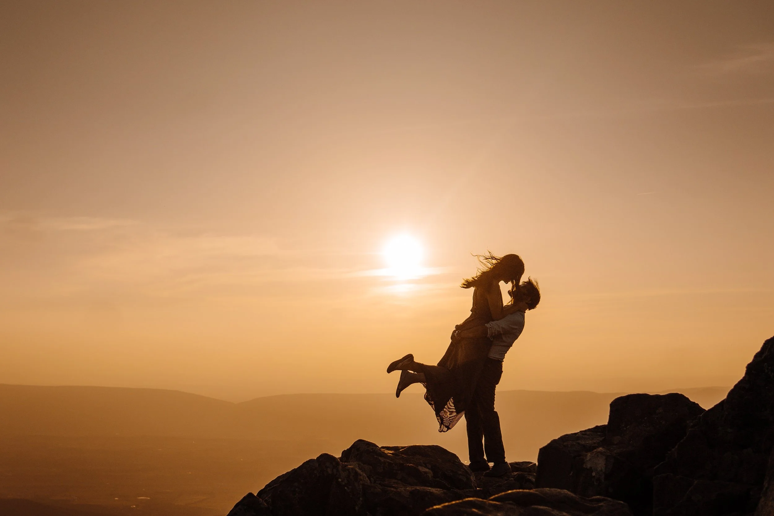 Vince &amp; Nasia's Mountaintop Engagement Session, Pt. II: The Summit | Washington D.C. Wedding Photographers at Shenandoah National Park