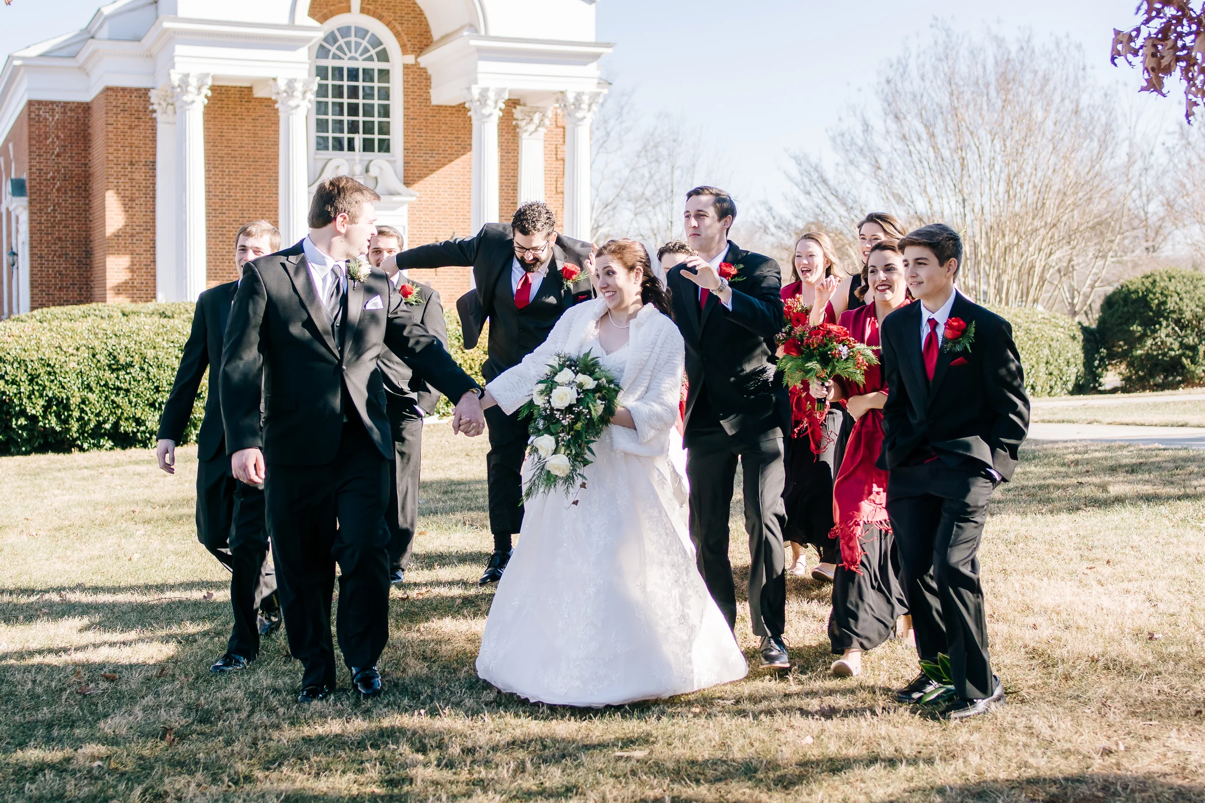 Ben &amp; Tresa's Historical Winter Wedding, Pt. II: Ceremony &amp; Reception | Virginia Wedding Photographers in Lynchburg