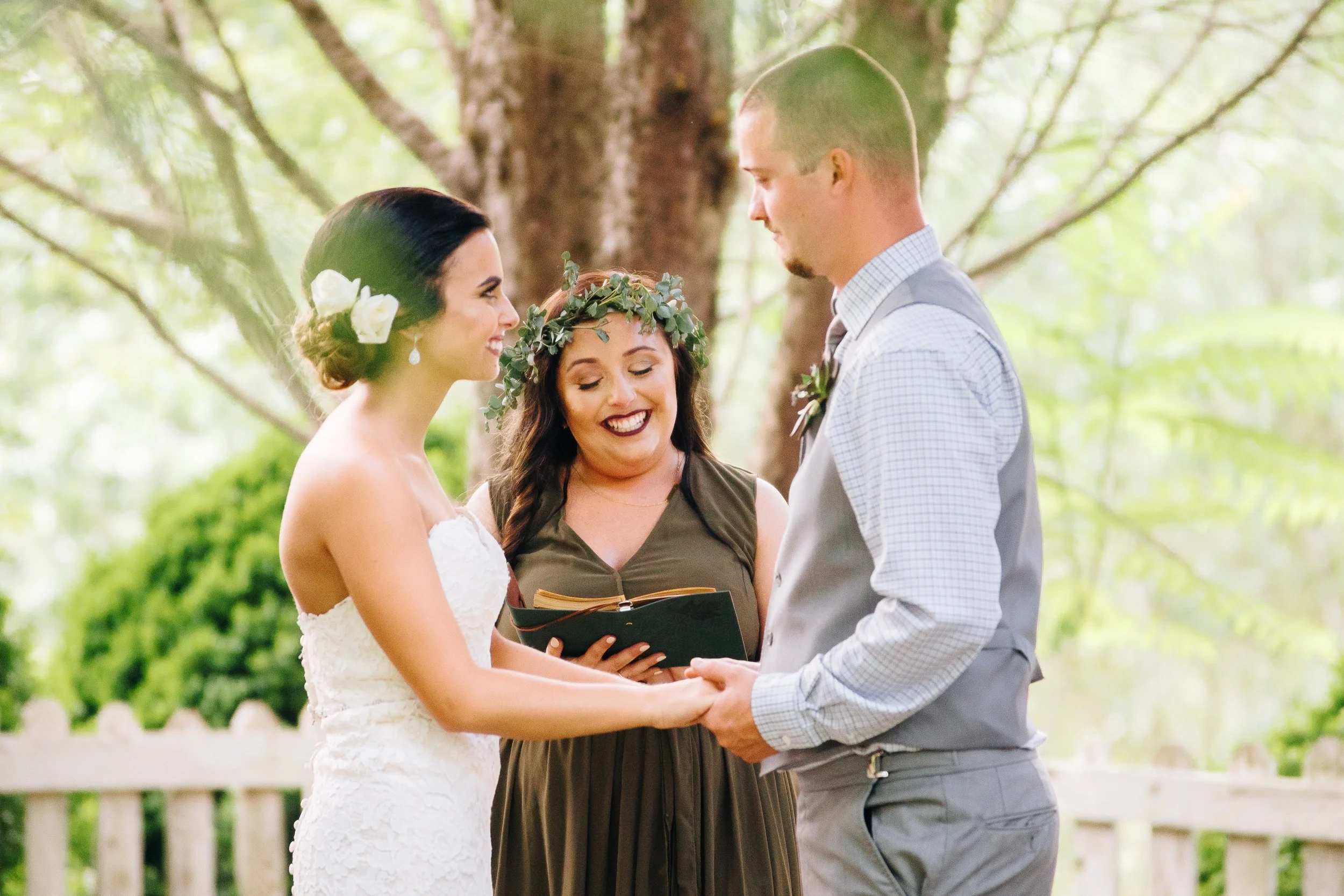 AJ &amp; Emma's Private Garden Wedding, Pt. II: Ceremony &amp; Reception | Virginia Wedding Photographers in Evington, VA