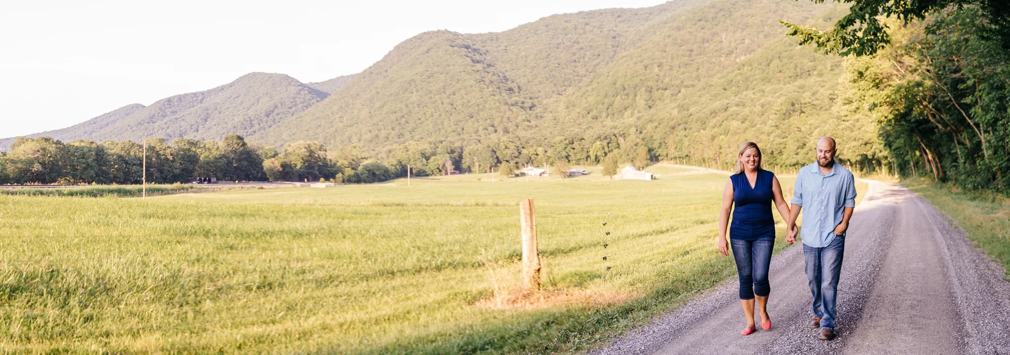 Buchanan Virginia mountain engagement session Jonathan Hannah Wedding Photography Lynchburg VA Photographer