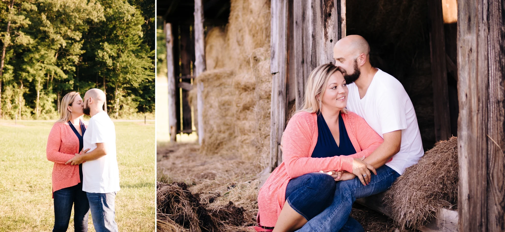 Buchanan Virginia mountain engagement session Jonathan Hannah Wedding Photography Lynchburg VA Photographer