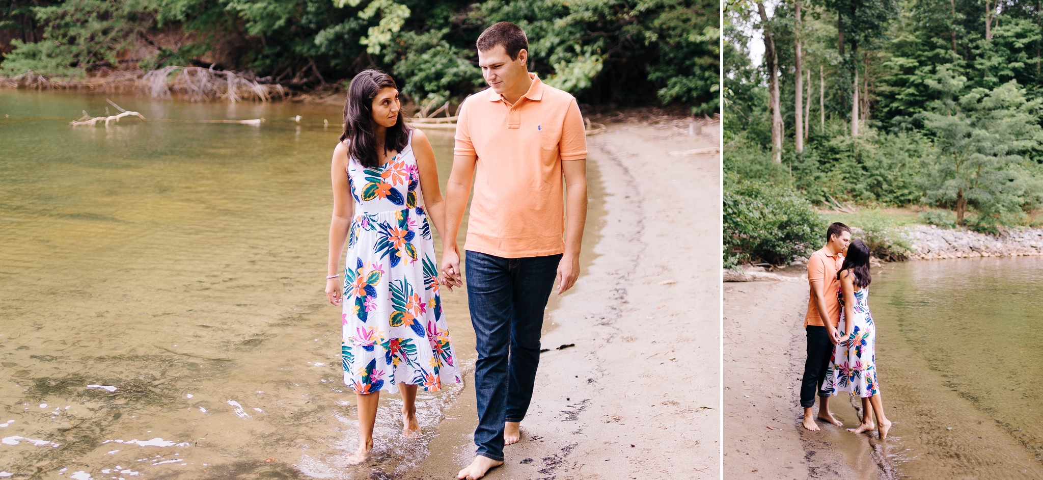 Smith Mountain Lake Engagement Session Jonathan Hannah Wedding Photography Lynchburg Va Photographer