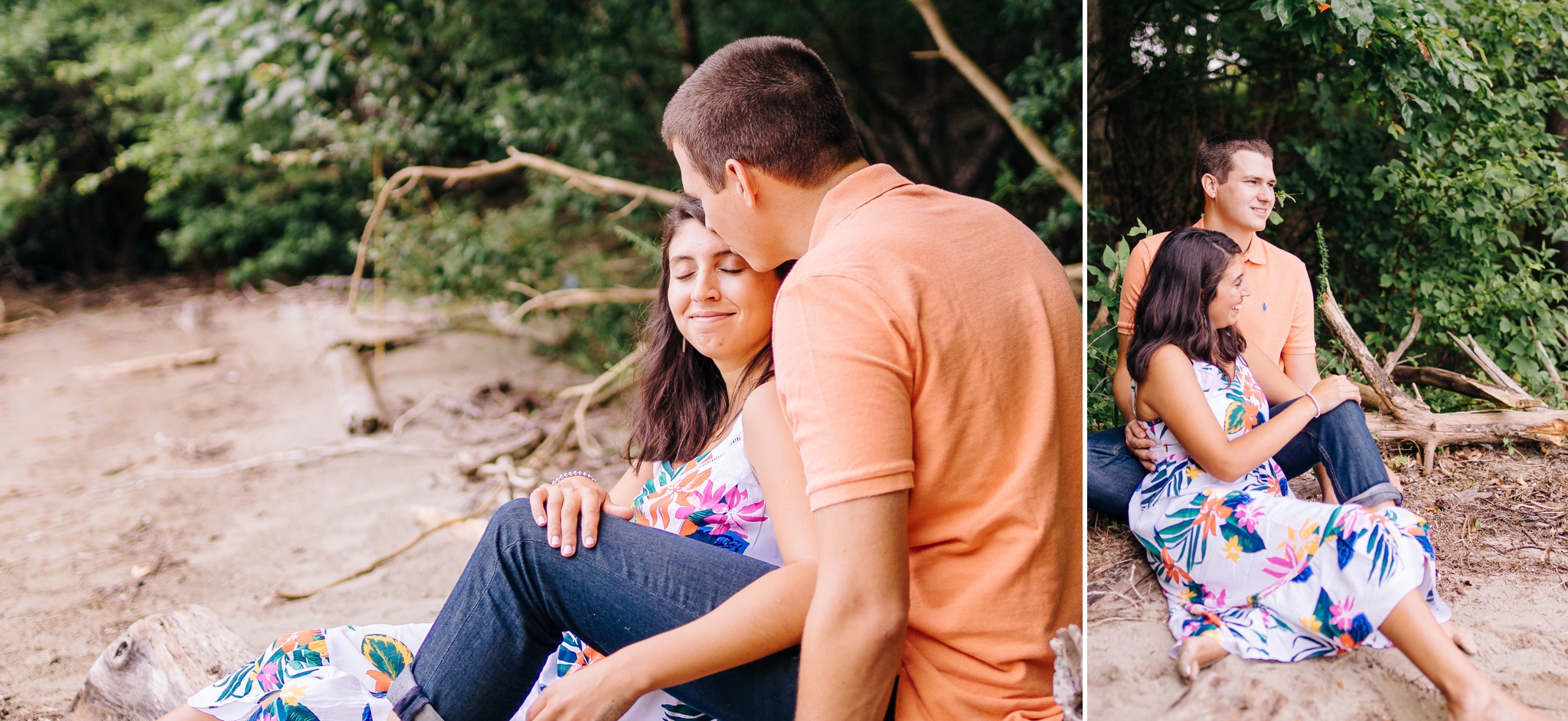 Smith Mountain Lake Engagement Session Jonathan Hannah Wedding Photography Lynchburg Va Photographer