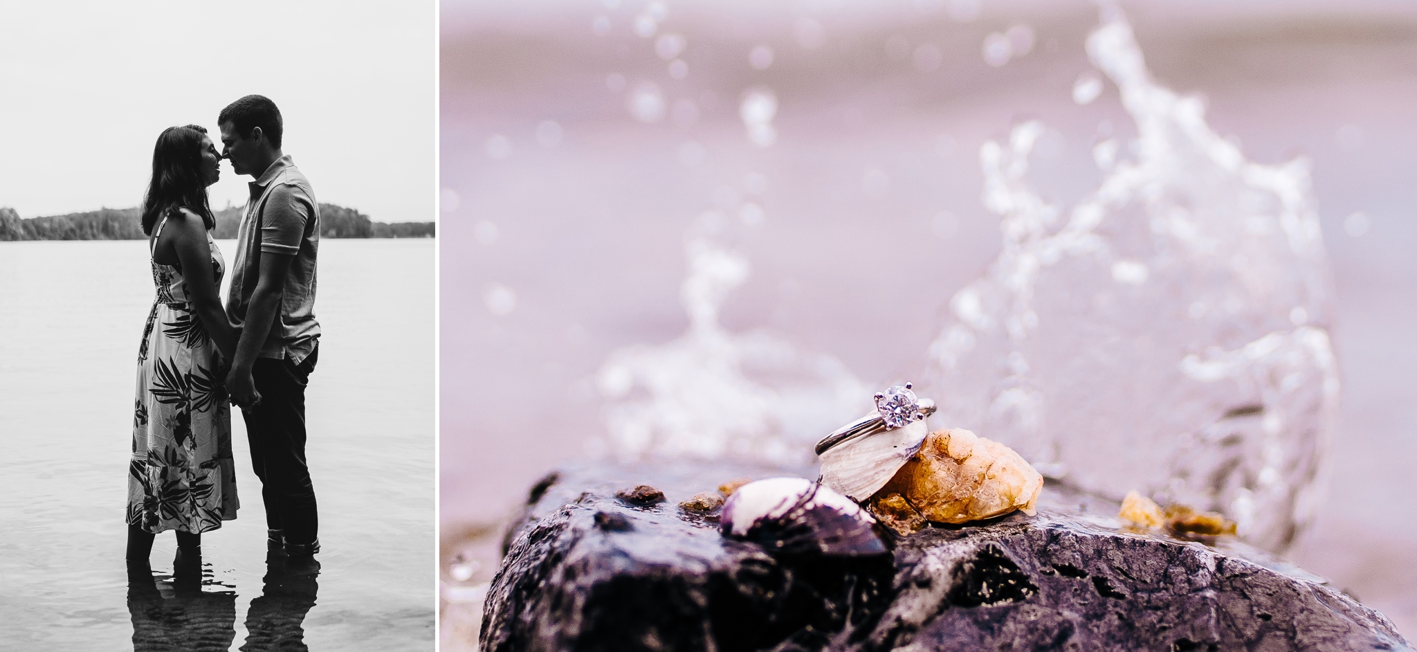 Smith Mountain Lake Engagement Session Jonathan Hannah Wedding Photography Lynchburg Va Photographer