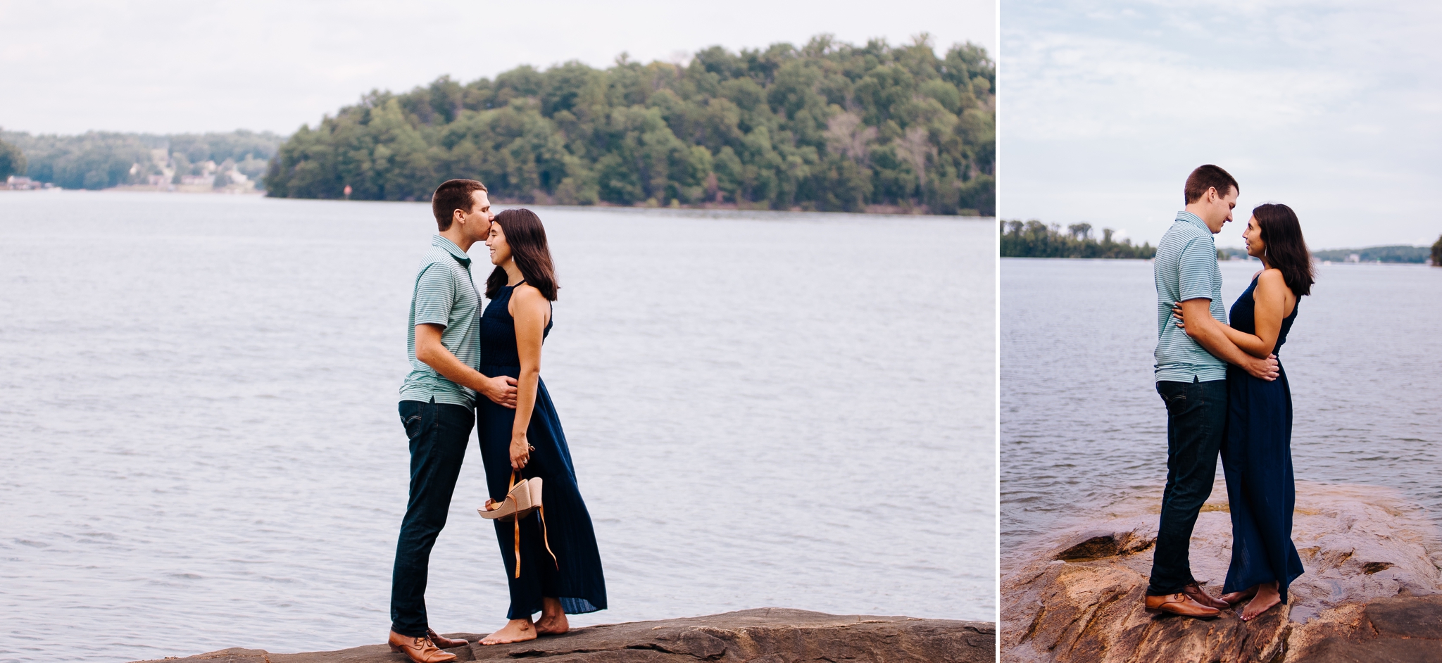 Smith Mountain Lake Engagement Session Jonathan Hannah Wedding Photography Lynchburg Va Photographer