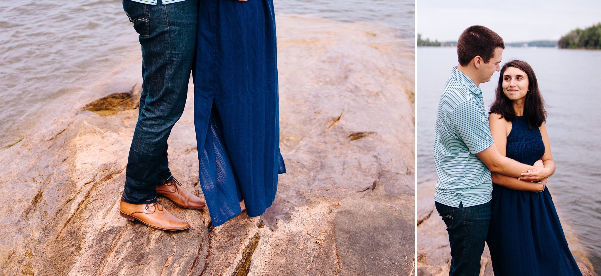 Smith Mountain Lake Engagement Session Jonathan Hannah Wedding Photography Lynchburg Va Photographer