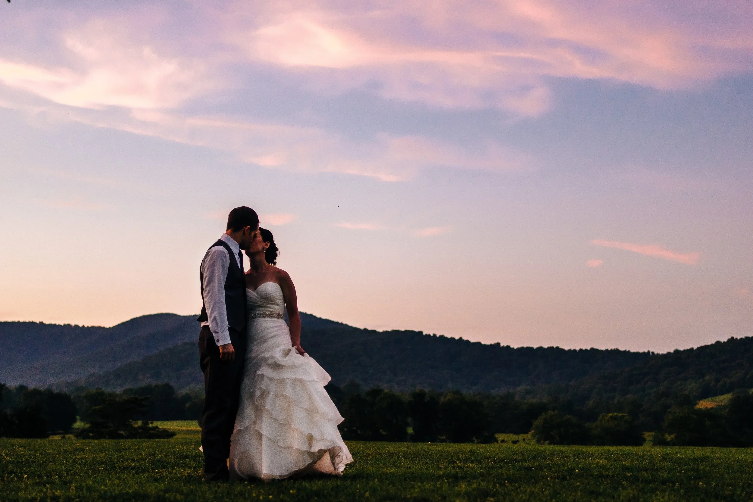 Josh &amp; Jenny's Elegant B&amp;B Wedding, Pt. III: Bride &amp; Groom Portraits | Virginia Wedding Photographers at Marriott Ranch in Hume, VA