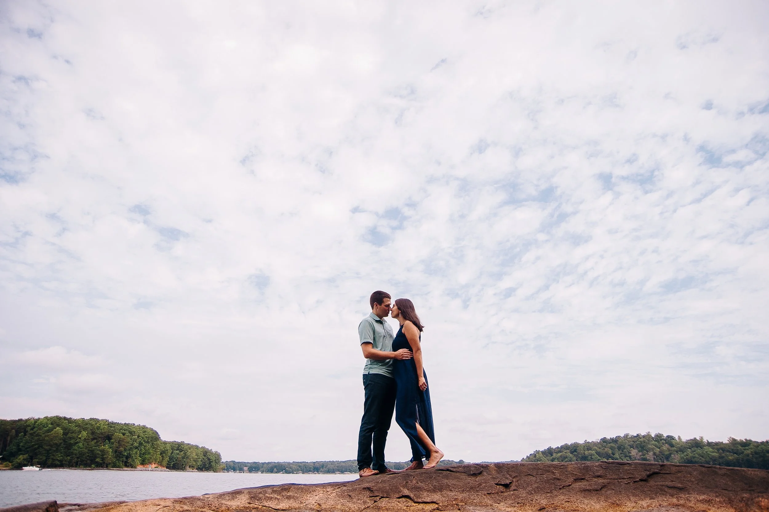 Corbin &amp; Belen's Engagement Session, Pt. II: The Lake | Virginia Wedding Photographers at Smith Mountain Lake