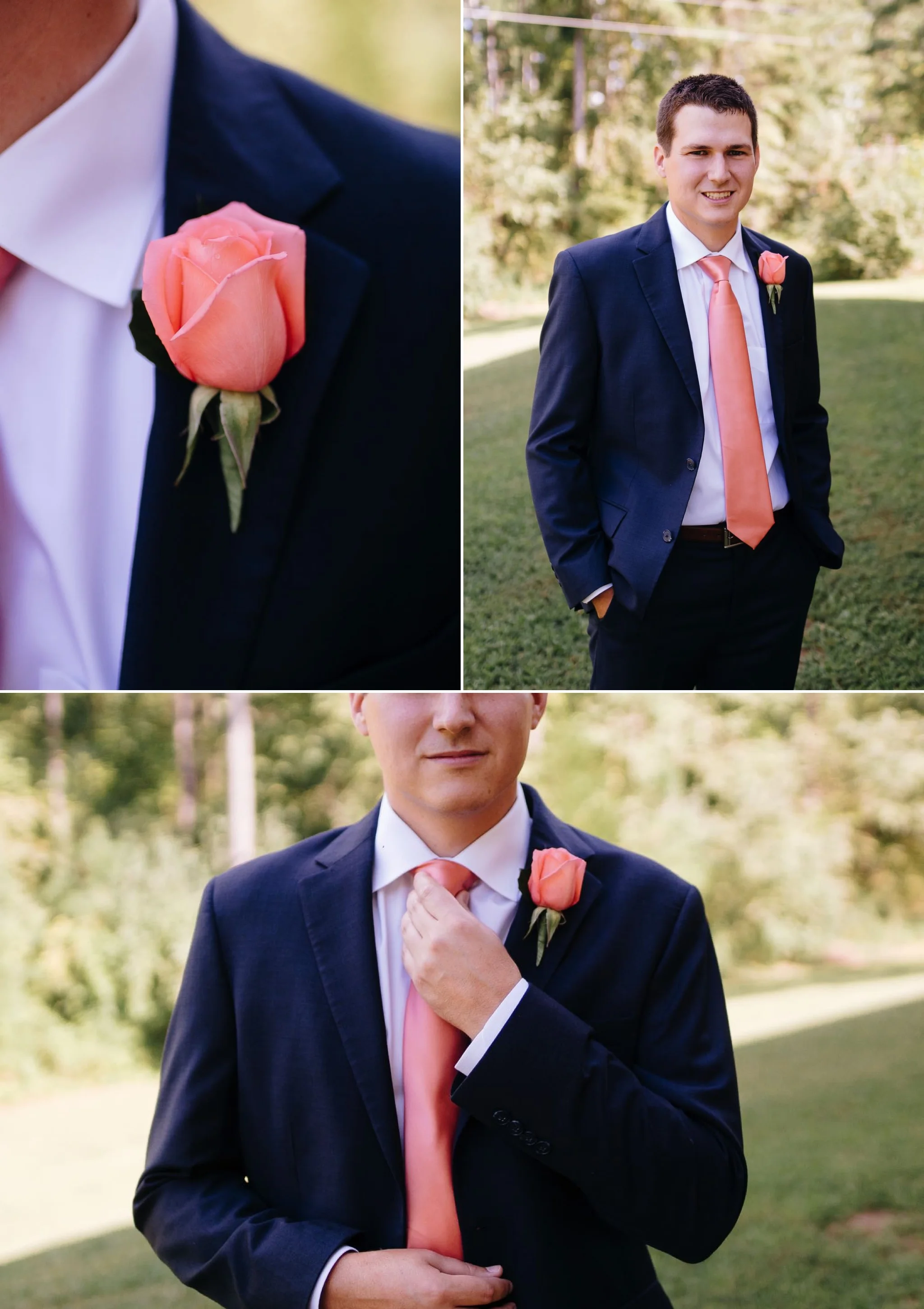 Elopement-Style Country Club Wedding Brookneal VA Hat Creek Golf Course Jonathan Hannah Photography lynchburg Virginia wedding photographers