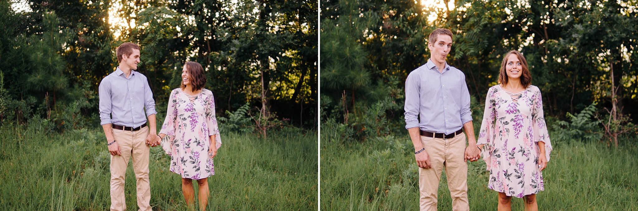 Husband_and_wife_standing_in_field_in_virginia_by_Jonathan_and_Hannah_photography