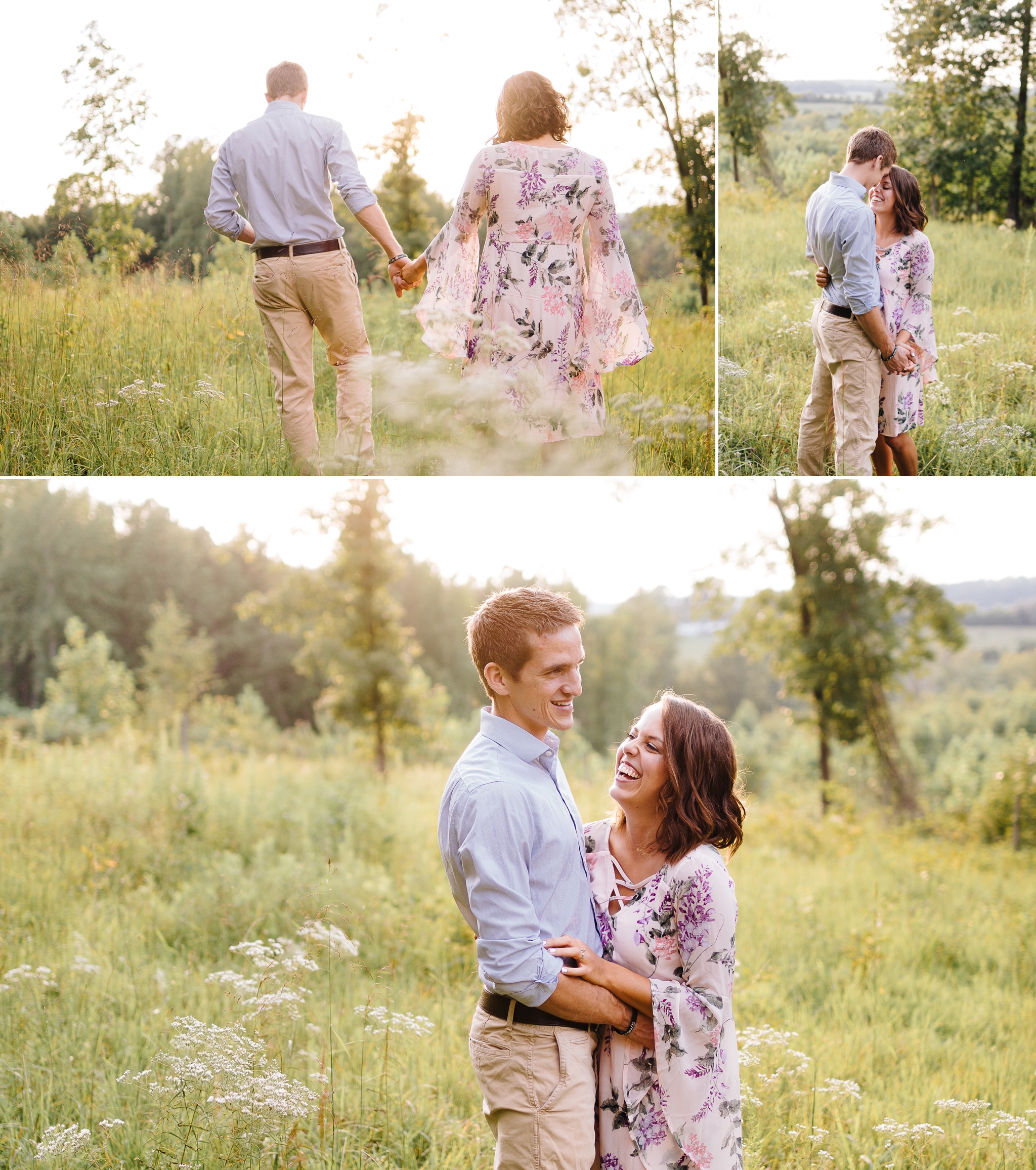 Husband_and_wife_standing_in_field_in_virginia_by_Jonathan_and_Hannah_photography
