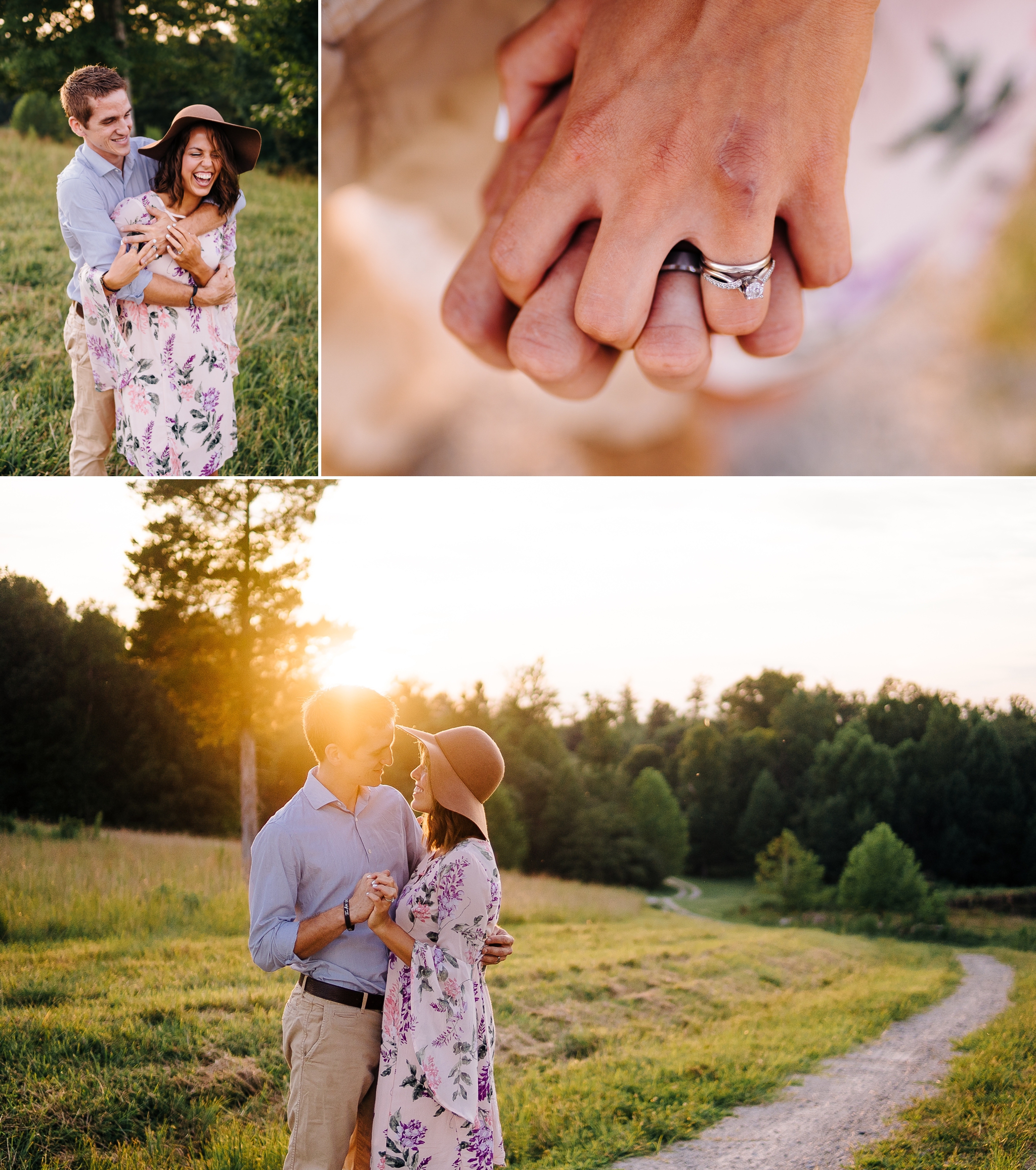 Husband_and_wife_standing_in_field_in_virginia_by_Jonathan_and_Hannah_photography