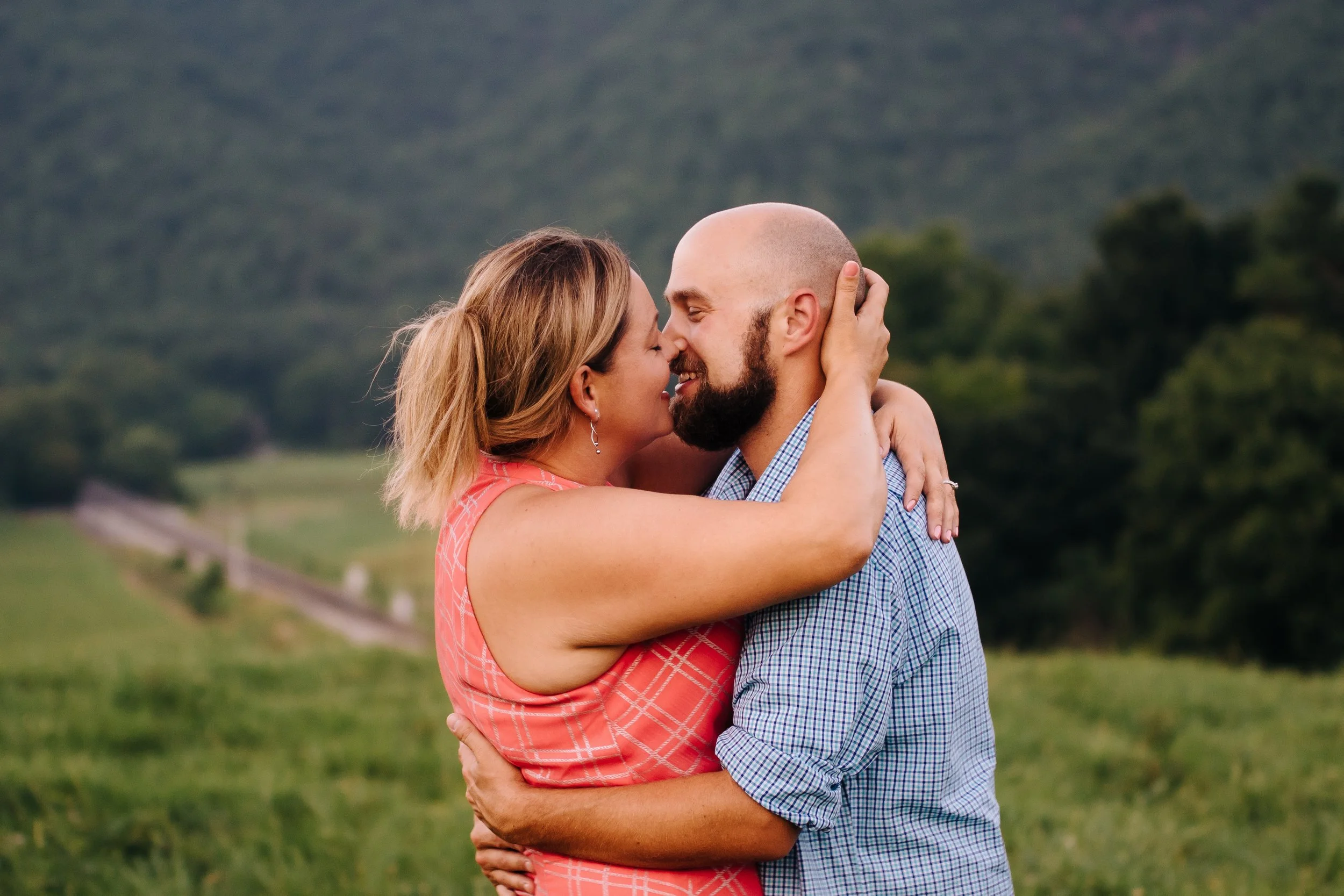 Kevin &amp; Sarah's Engagement Session | Virginia Wedding Photographers in Buchanan, VA