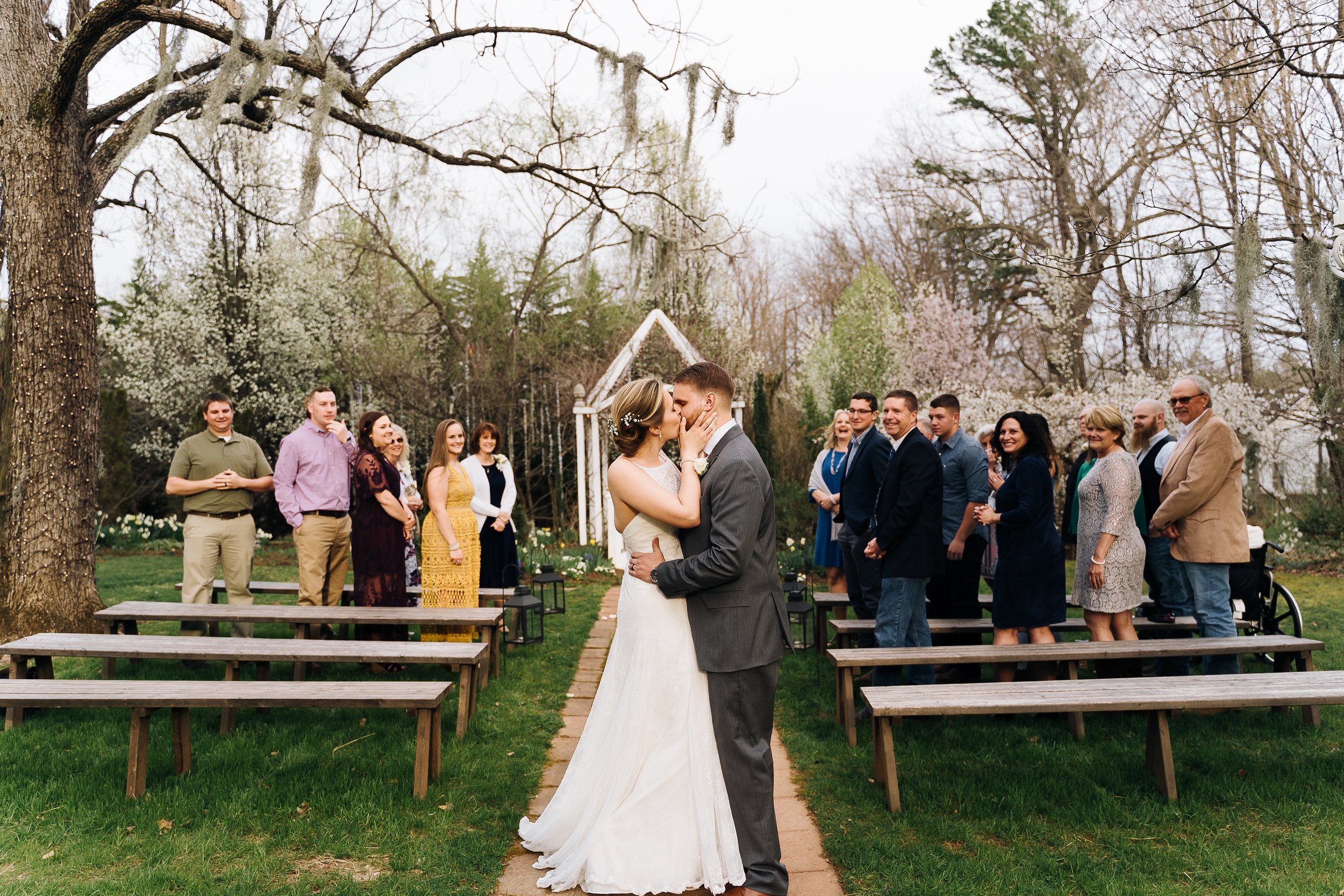 Cory &amp; Kayla's Elopement-Style Wedding at Glencliff Manor, Virginia